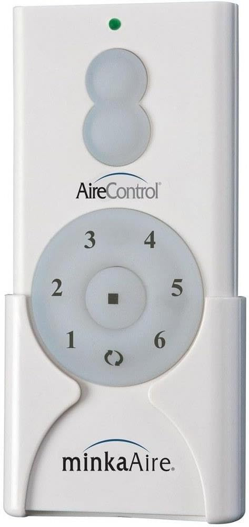 RC1000 White DC Handheld Remote Transmitter for Ceiling Fans