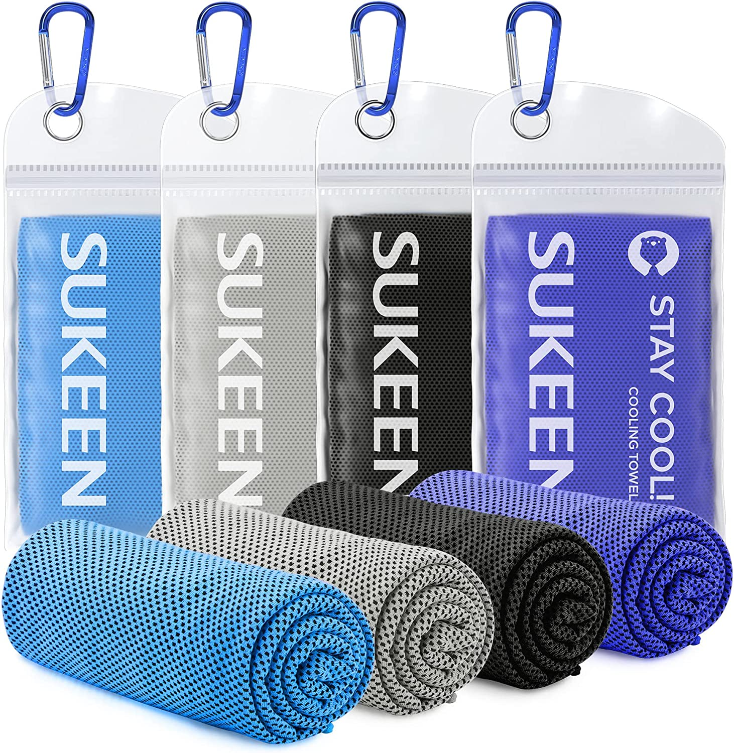 Sukeen 4 Pack Cooling Towels (40