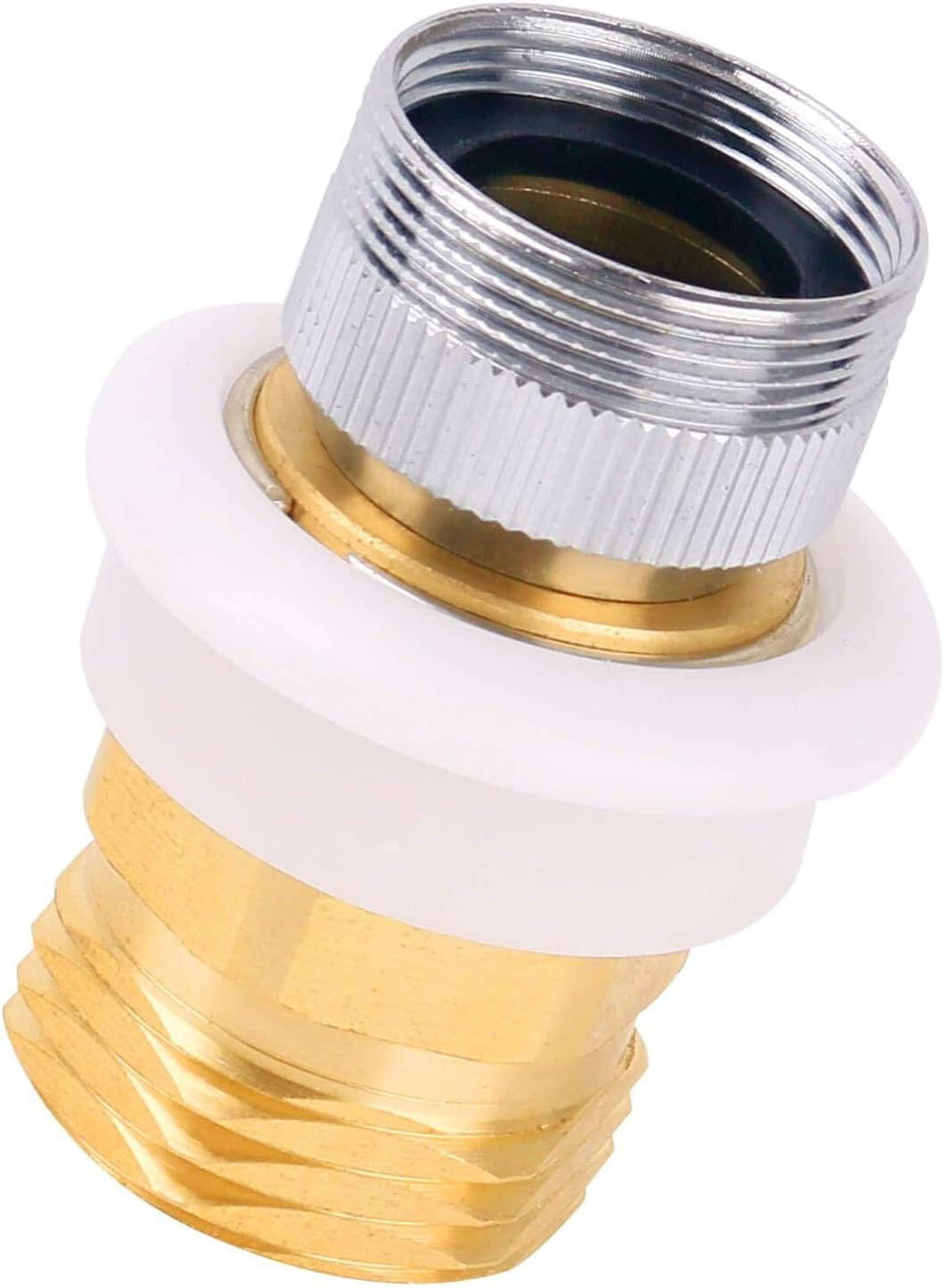 Dishwasher Faucet Adapter Quick Connect Connects Portable Dishwasher to Sink Male 3/4 Garden Hose Fitting