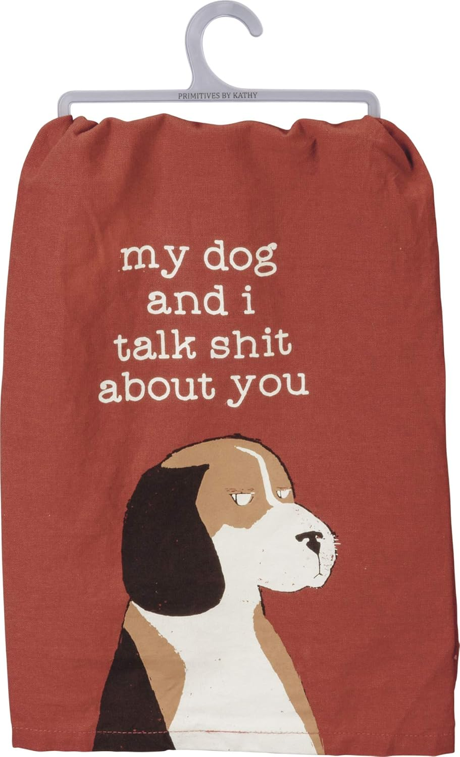 Cotton Dish Towel Set - Dog Design, Kitchen/Bathroom Decor, Tea Towels, 28