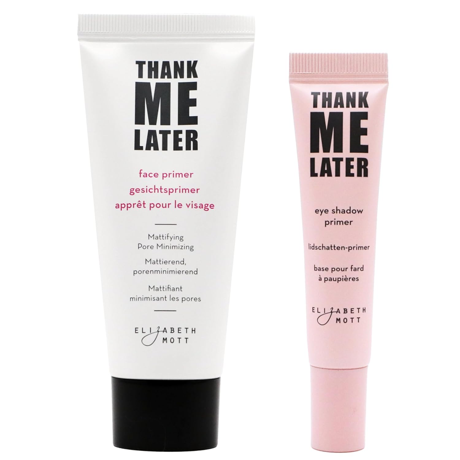 Thank Me Later Face & Eye Primer – Long-Lasting Matte Makeup Base, Pore Minimizer, Oil & Shine Control, Wrinkle Blurring, Crease Prevention, Smooth Finish for All-Day Wear – 10G & 30G