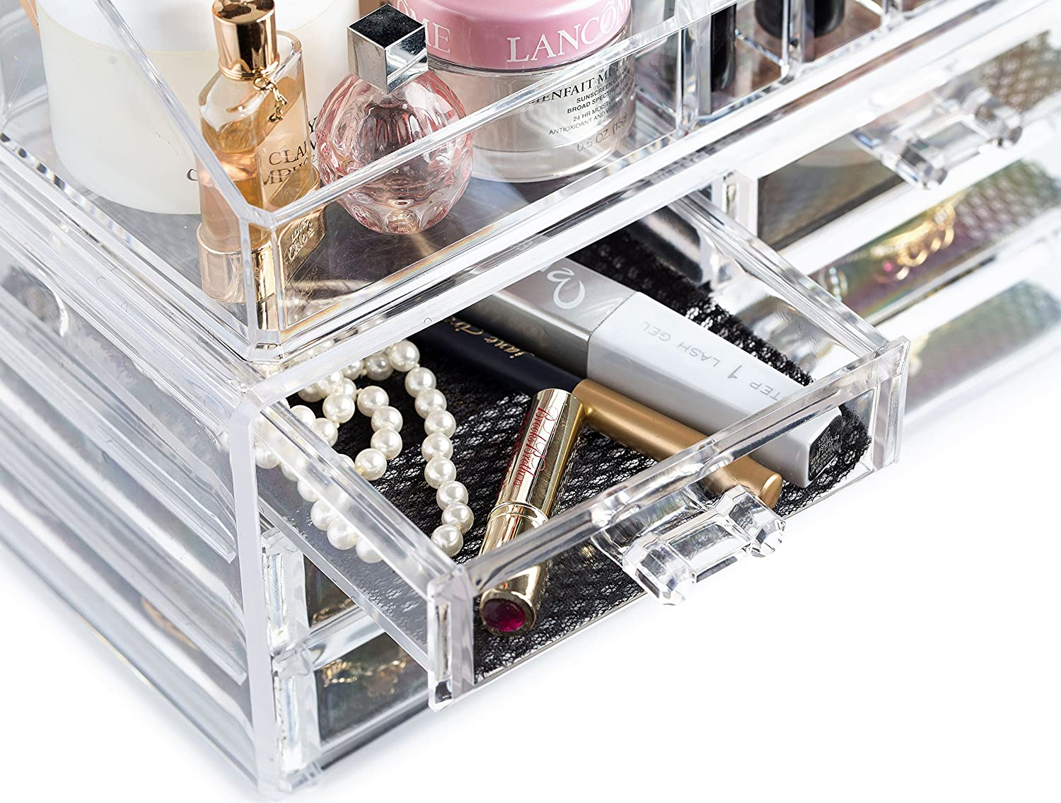 Clear Cosmetic Storage Organizer - Easily Organize Your Cosmetics, Jewelry an... - Picture 7 of 15