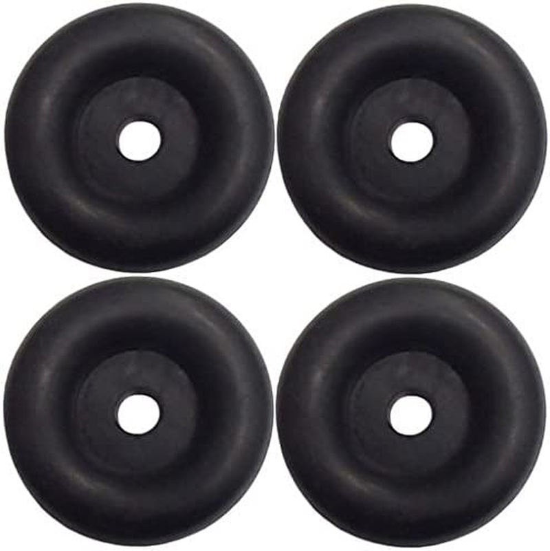 4 Pack Trailer Ramp Door Bumper - Truck Cargo Hatch Rubber Bump Stop
