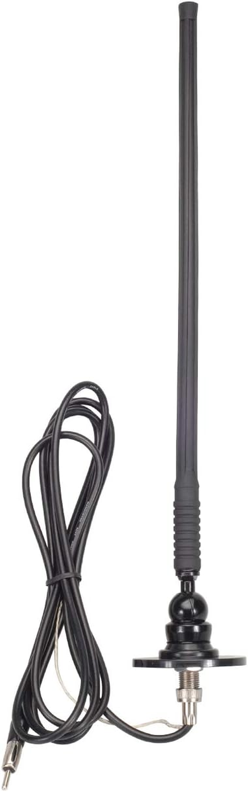 Rubber Antenna AM/FM for Car, Rvs, Boat - 15
