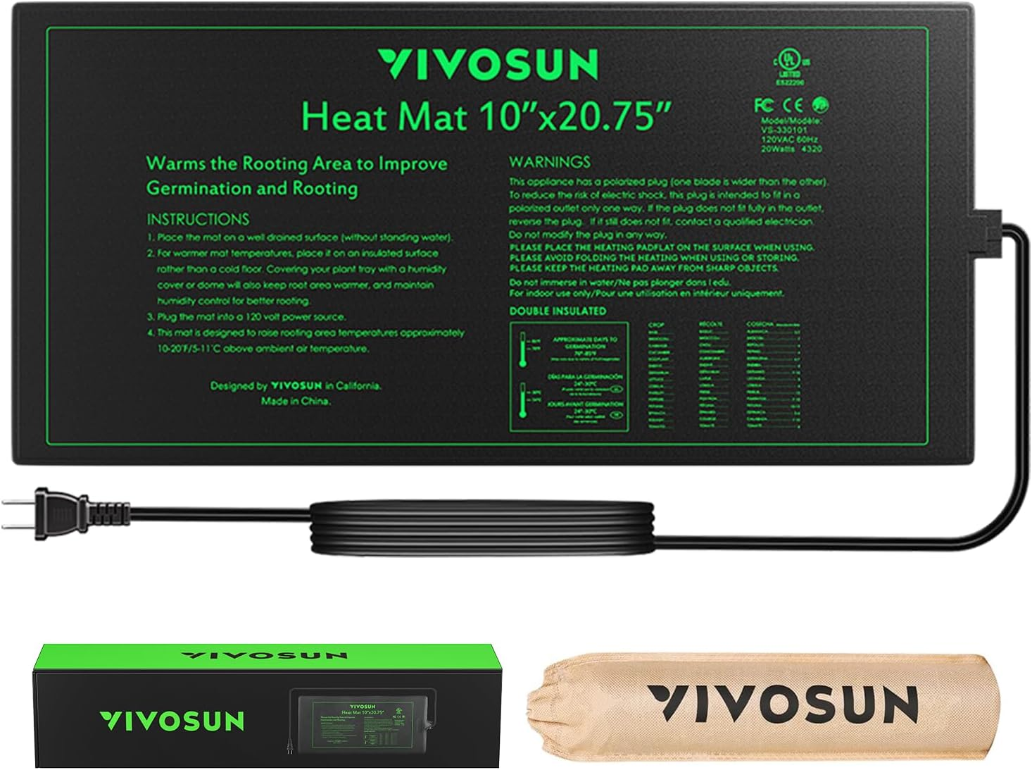 Durable Waterproof Seedling Heat Mat 10