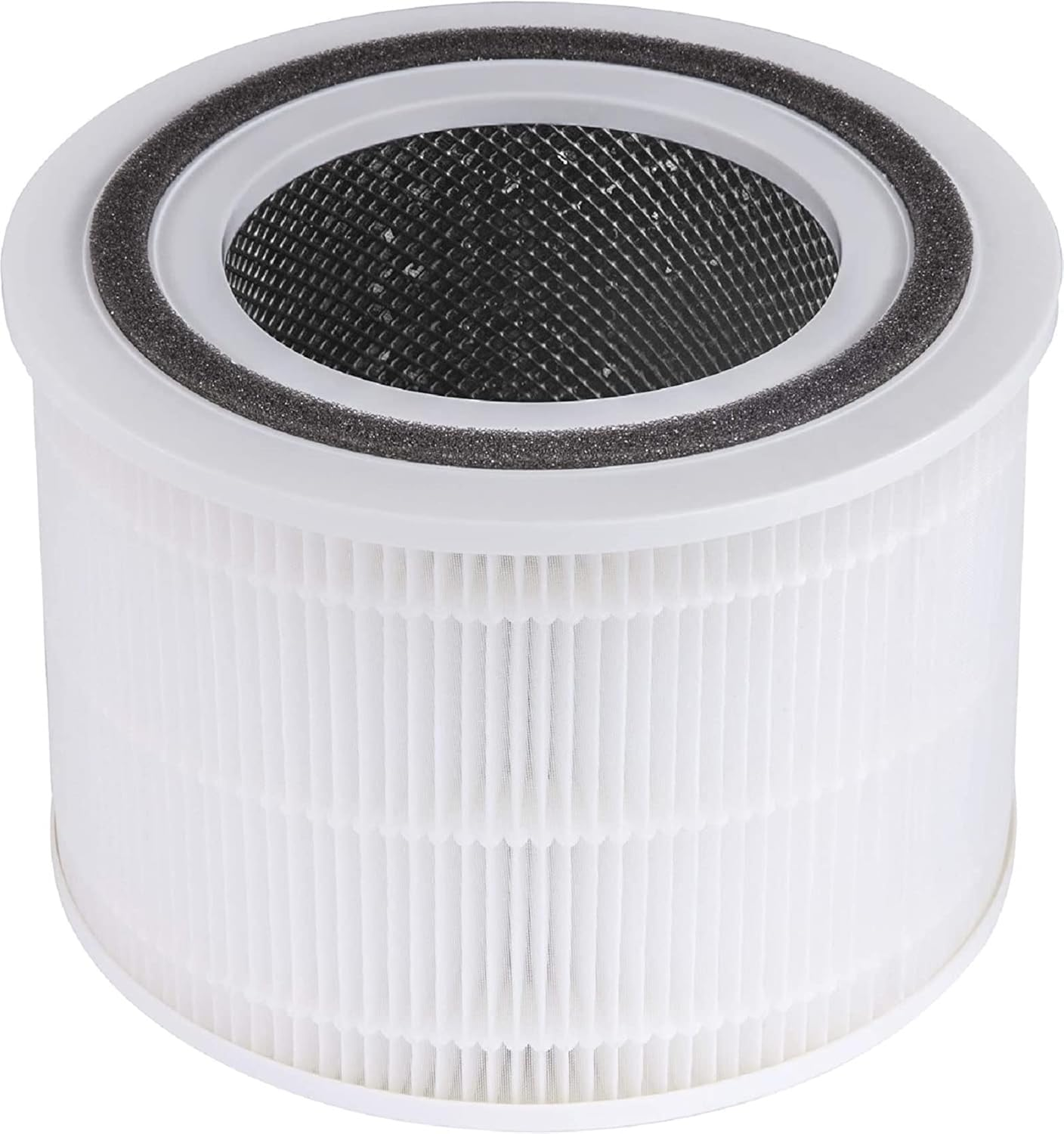 3-In-1 HEPA Air Purifier Replacement Filter, High-Efficiency, 1 Pack, White