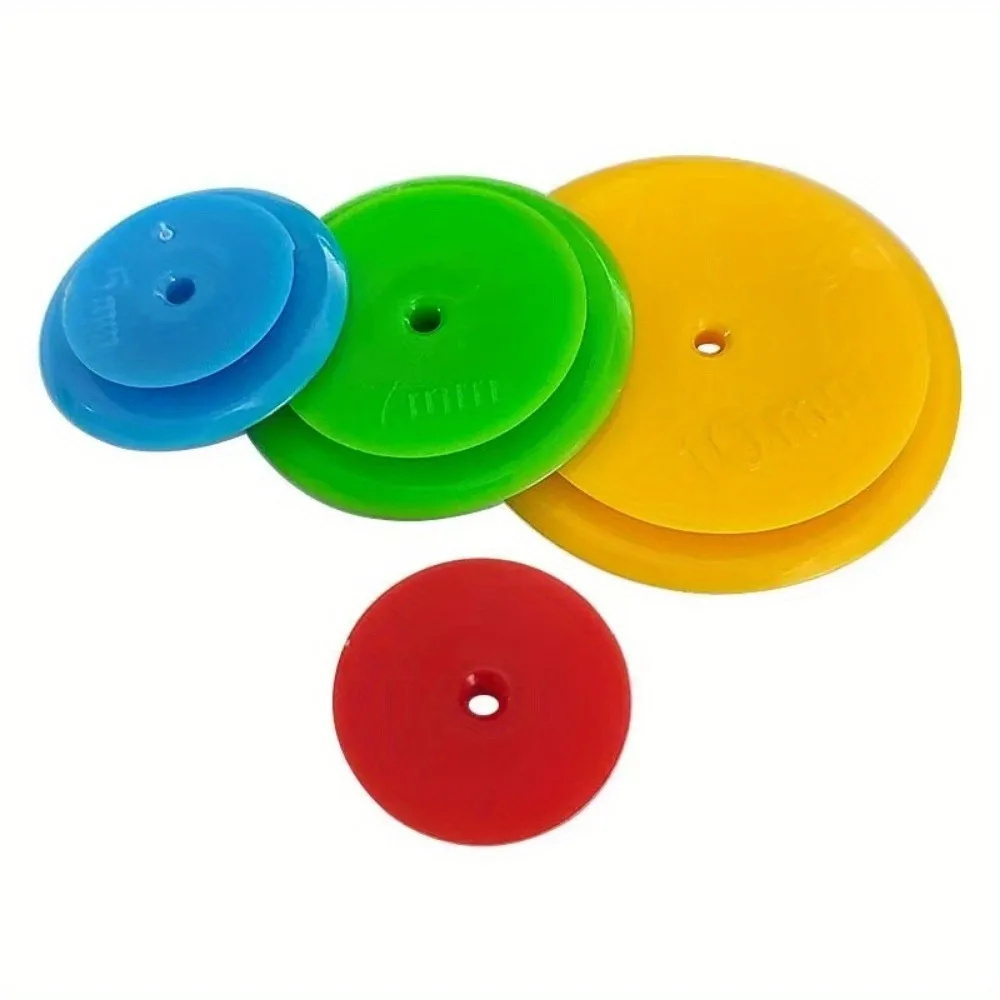1 Set Patchwork and Quilting Scan Tracing Seam Allowance Wheel Circles Sewing Patterns Tailor Line Ring round Drawing Tool Ruler
