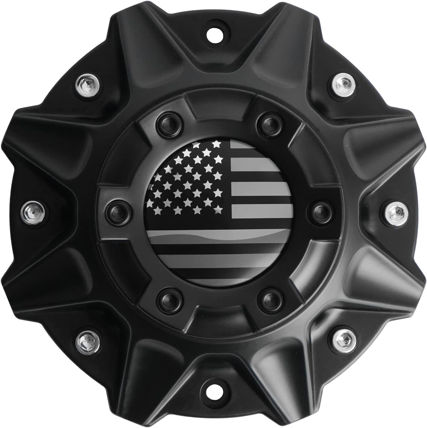 Wheel Center Caps for Pro Comp Series 48 and Ballistic 845 Morax Rim Replacement Hub Caps, Pack of 1