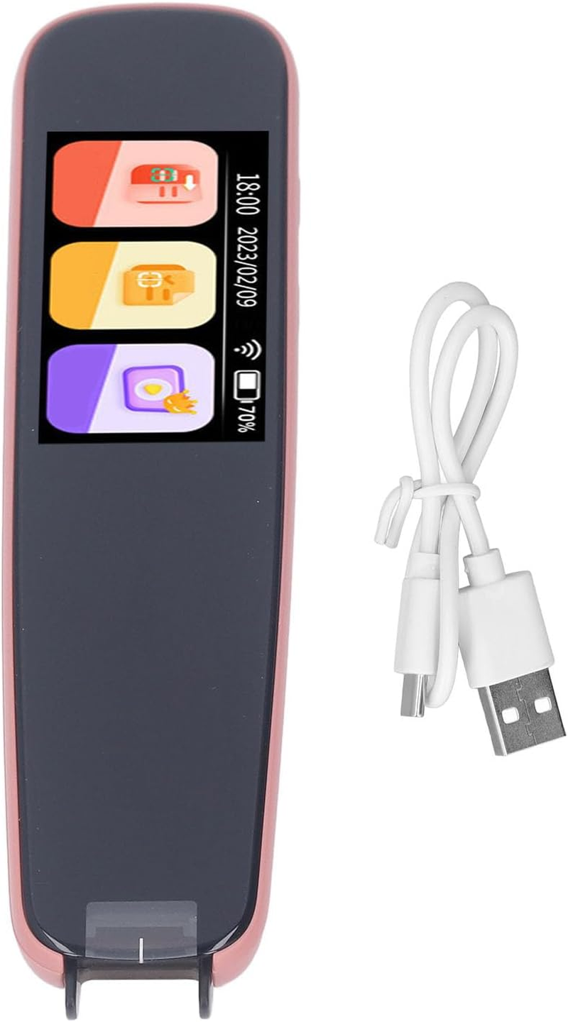 Translator Pen, Dyslexia Reading Tools, Smart Pen Wireless Can Use Offline Scanner Learn to Pronounce for Learning Foreign Languages People with Poor Vision Use