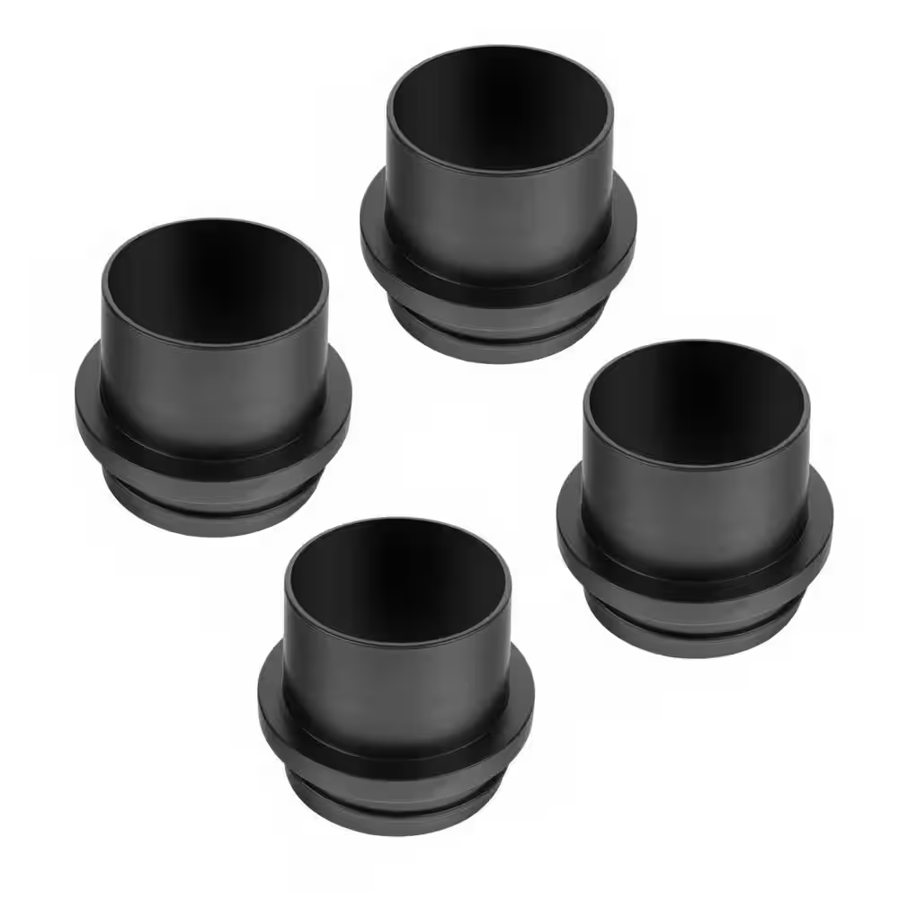 4 In. Screw End Quick Coupler-Left-Hand Threaded Adapter for Dust Collection Systems (4-Pack)