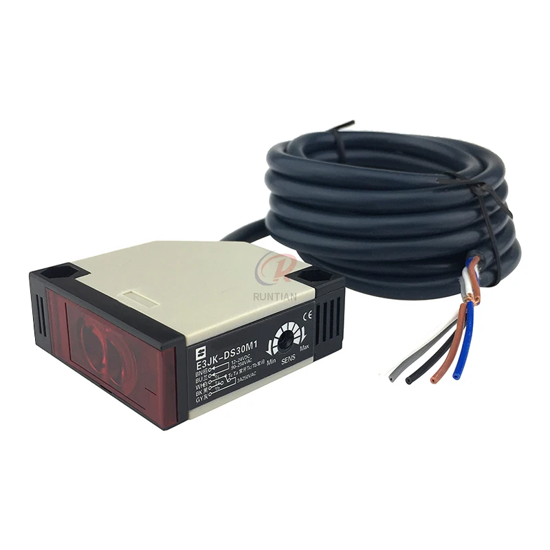 Optoelectronic switch media sensor switch for allwin human flora inkjet printer E3JK-DS30M1
