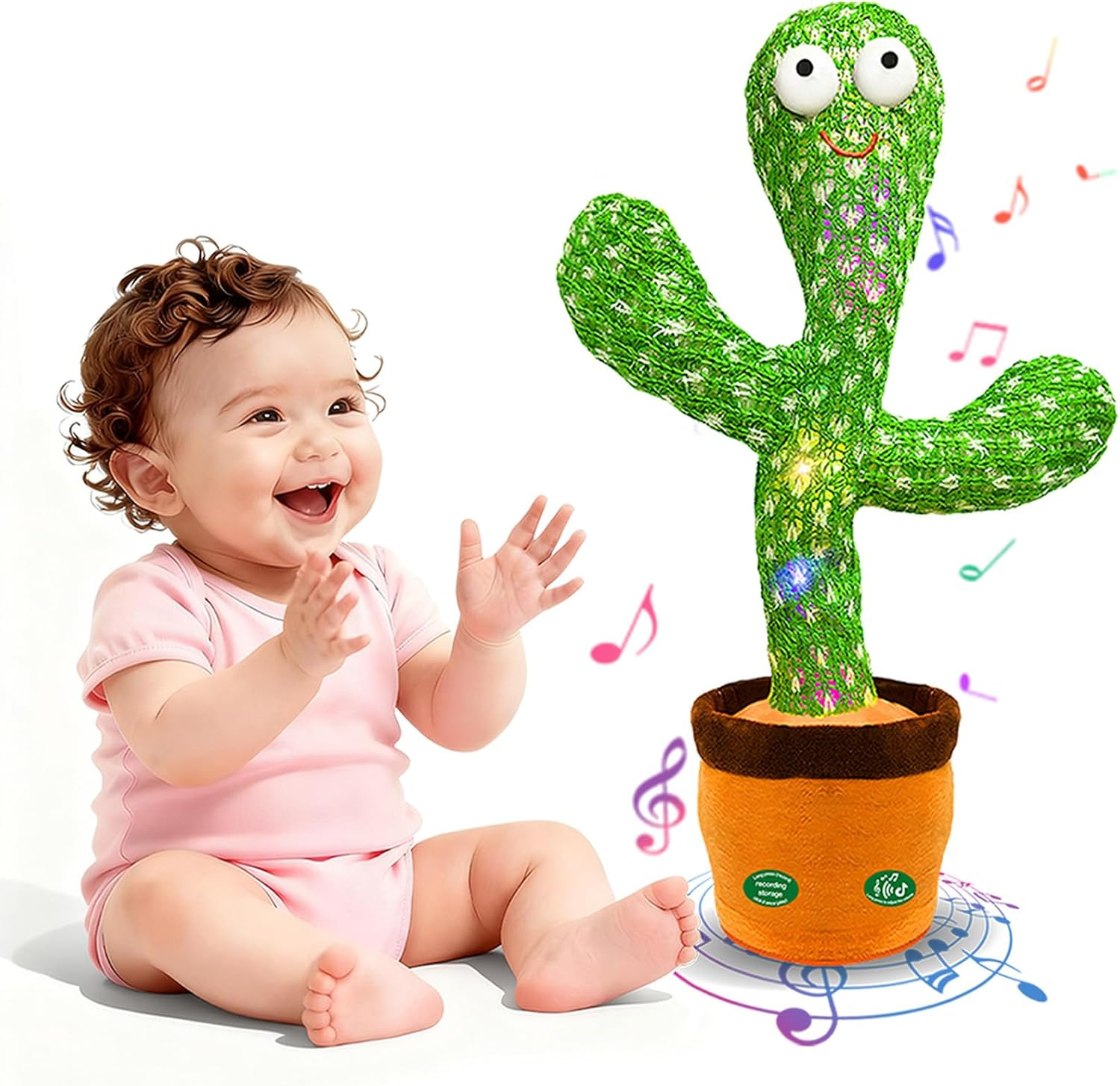 Interactive Dancing Talking Cactus Toy