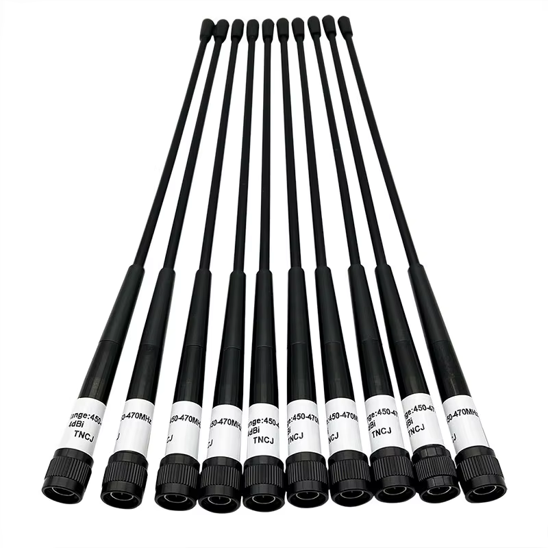 10PCS Whip Antenna 450-470MHZ TNC Port 4dbi For Sokia For Top-c South Trimble All Brands Surveying Total Station