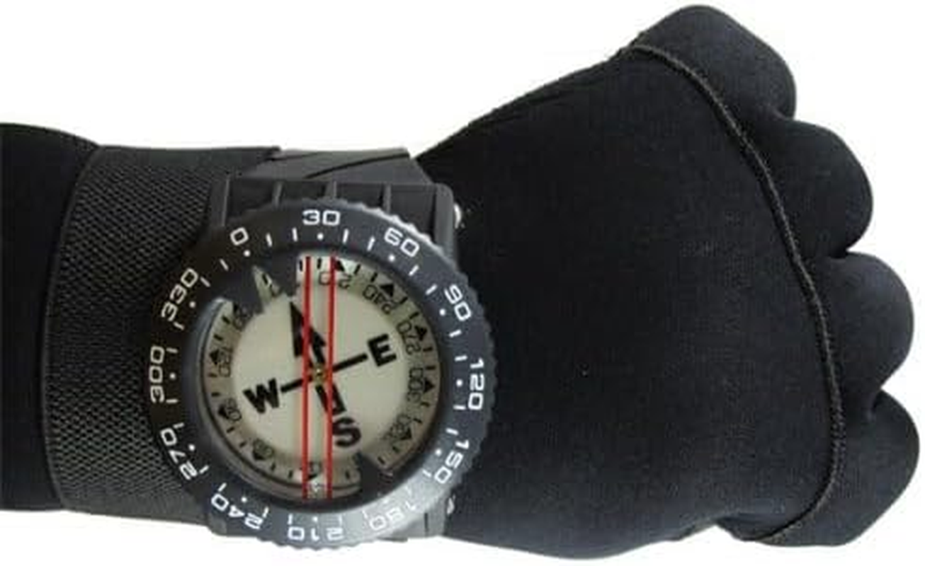 Scuba Diving Deluxe Wrist Compass for Durable Underwater Navigation 