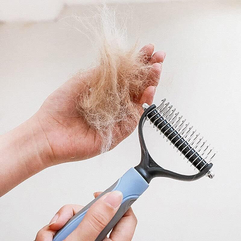 Dog Pet Cat Grooming Comb Brush Undercoat Rake Dematting Deshedding Trimmer, ... - Picture 6 of 10
