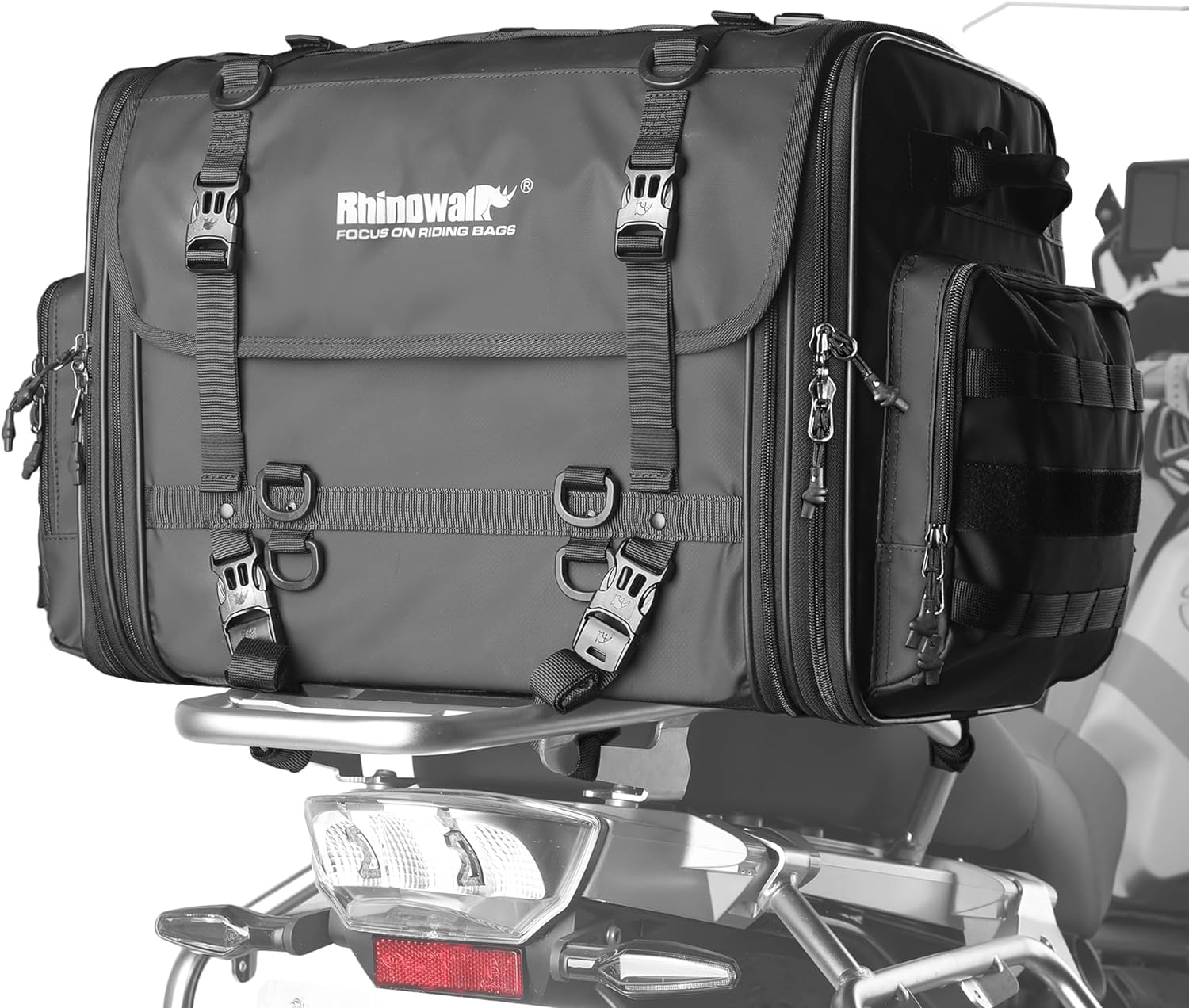 Rhinowalk Motorcycle Saddle bags, Waterproof motorcycle saddlebags, shoulder ... - Picture 12 of 13