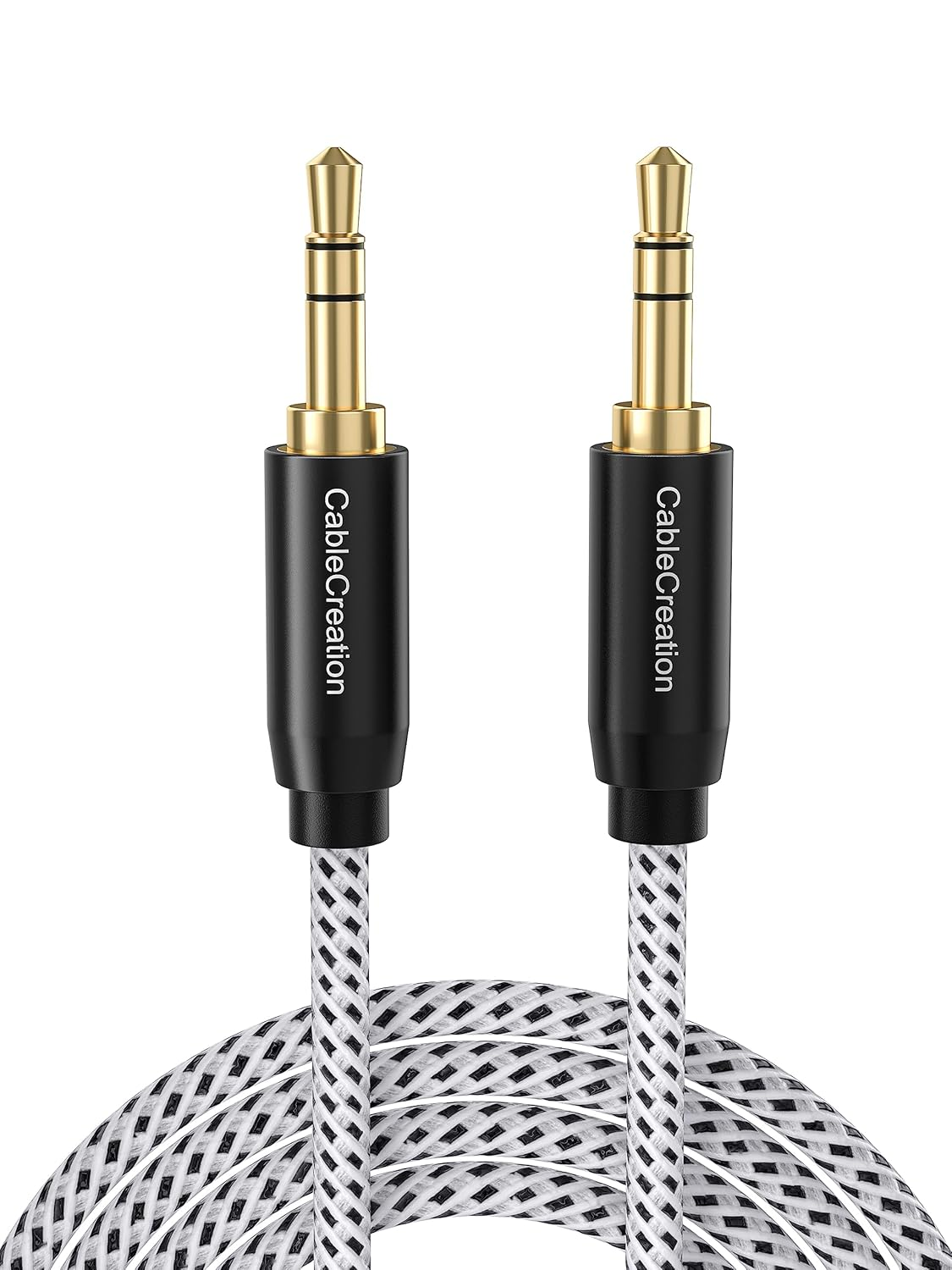 3.5Mm Aux Cable, Cablecreation 6-Feet Aux Cord, 3.5Mm Male to Male Stereo Audio
