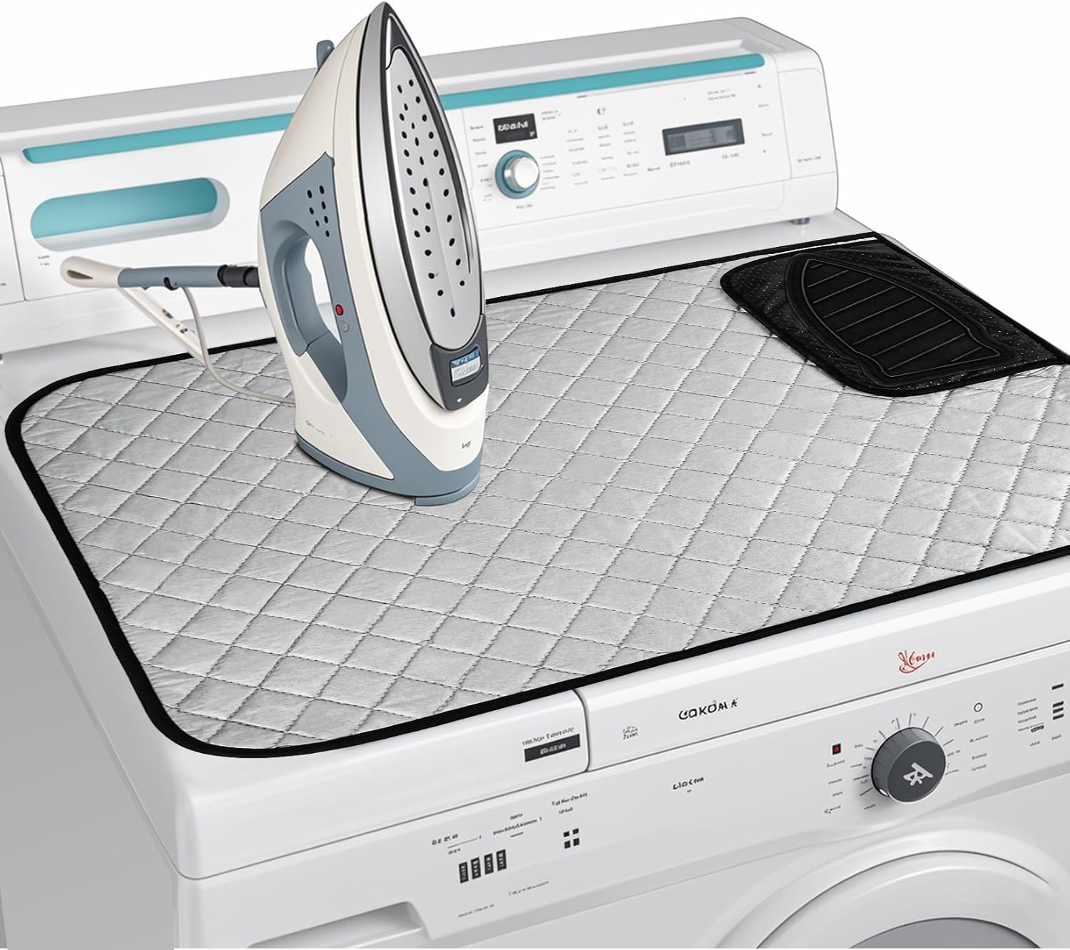 Magnetic Ironing Mat - Portable Ironing Board for Table Top, Home, Laundry, , Office, RV