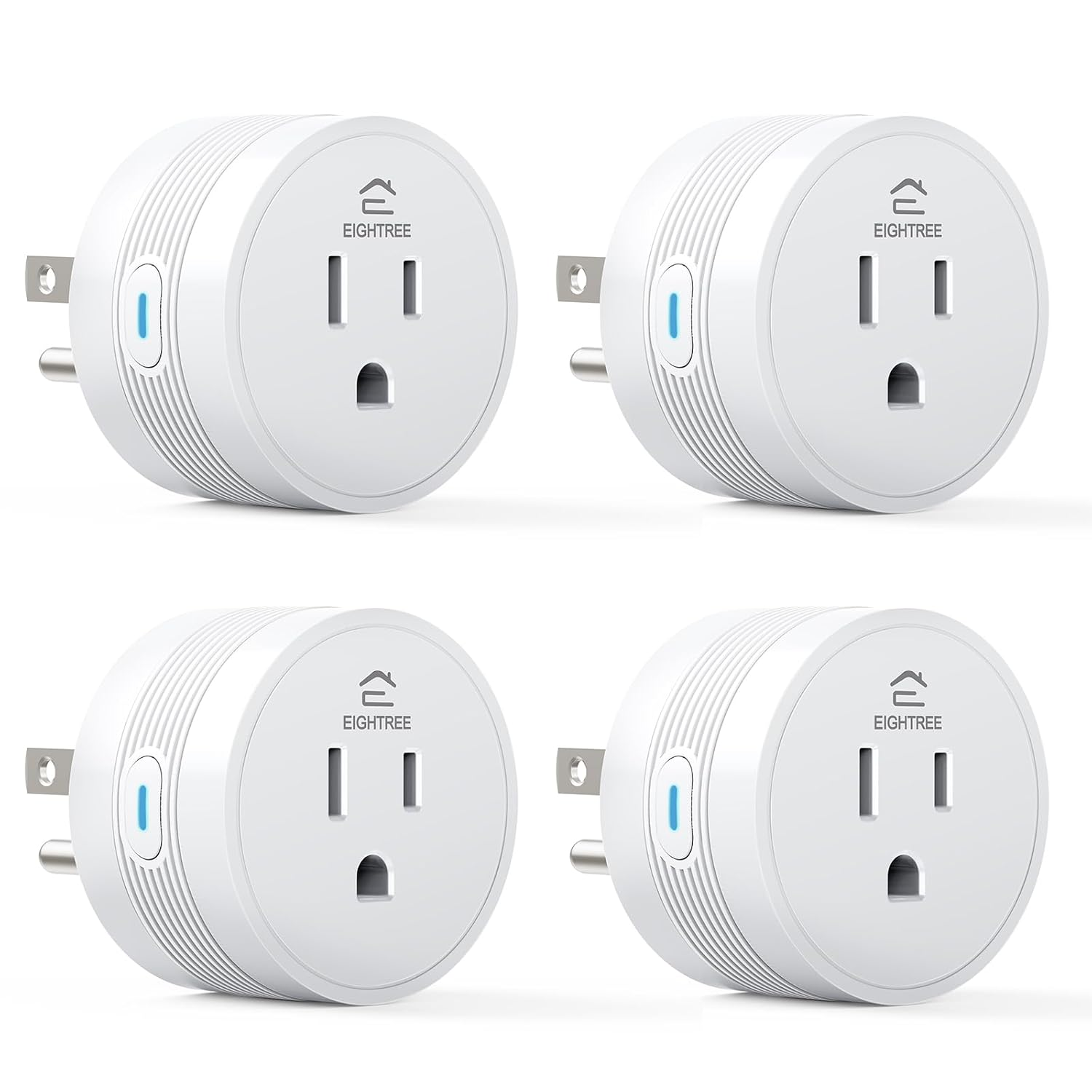 15A Smart Plug, Wi-Fi & Bluetooth Smart Outlet for High-Power Home Appliances, Works with Alexa & Google Home, Easy Setup, Timer & Remote Control, FCC & ETL Certified, 2.4Ghz Wi-Fi Only