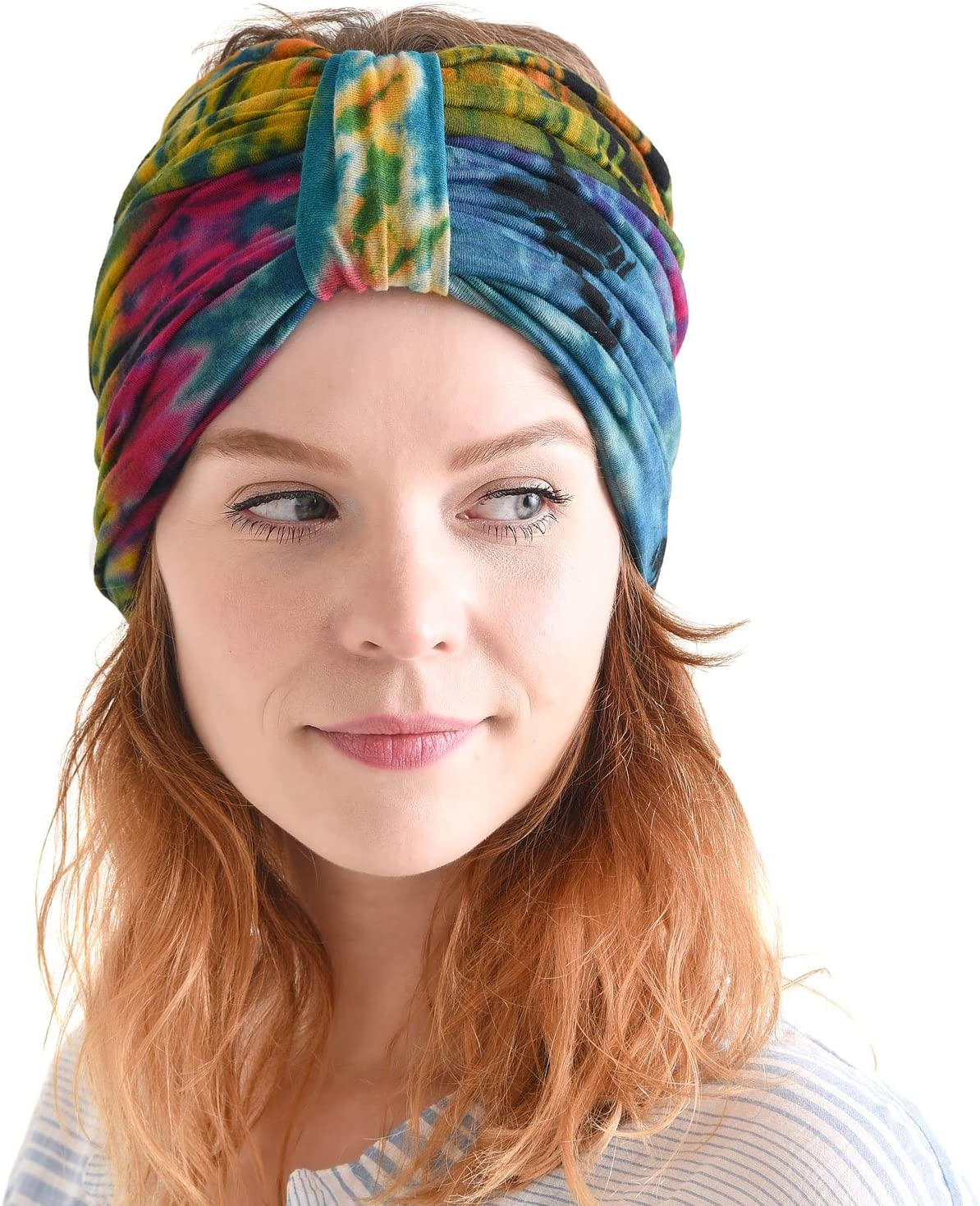 CHARM Hippie Turban Headwraps for Women - Boho Headbands for Summer Wrap Knot... - Picture 2 of 13