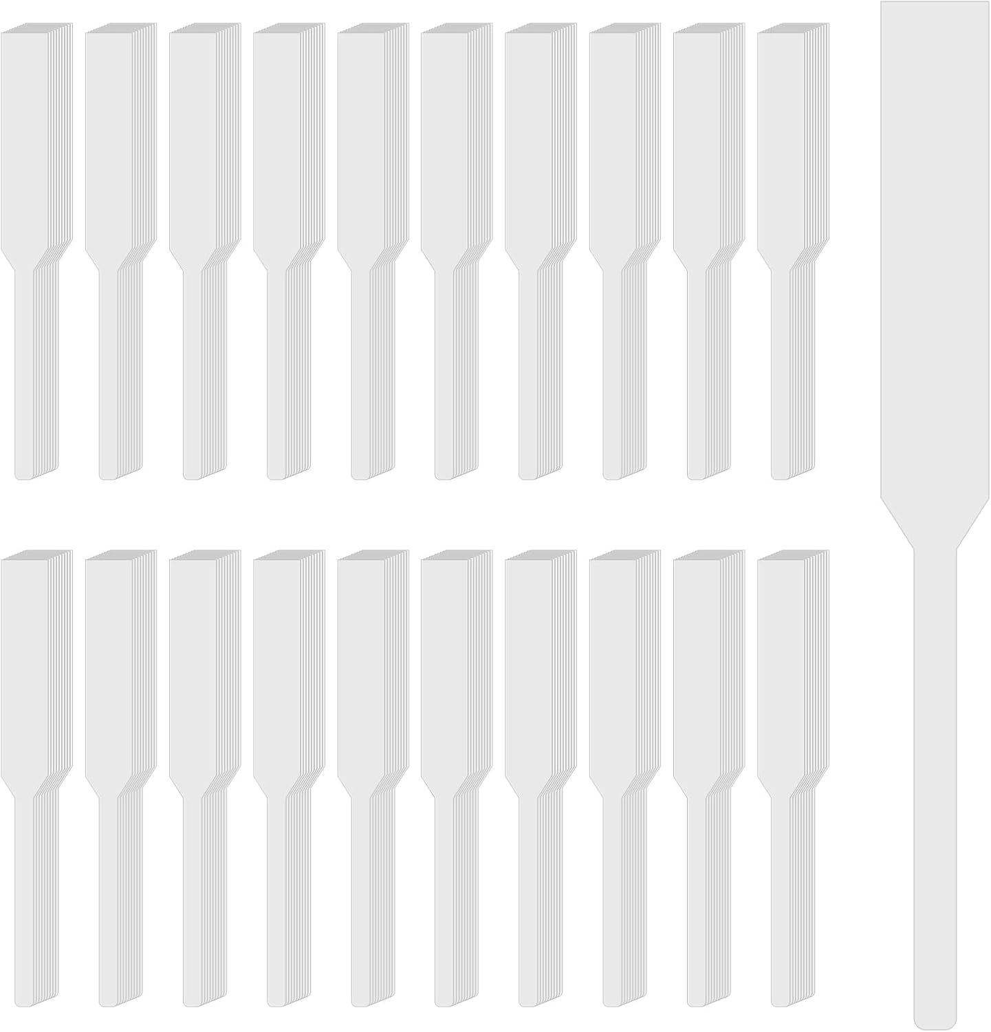 200 PCS Perfume Test Strips Paper Disposable White Perfume Paper Strips, Perfume Tester Strips Essential Oils Test Card Blotter Paper for Perfume Fragrances Scents Testing