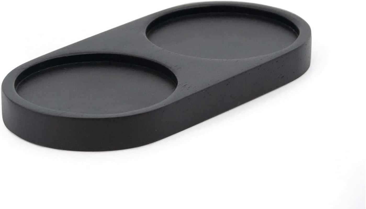 salt&pepper Grind Tray 16 x 8cm - Black - Salt Pepper Shakers - Picture 3 of 13