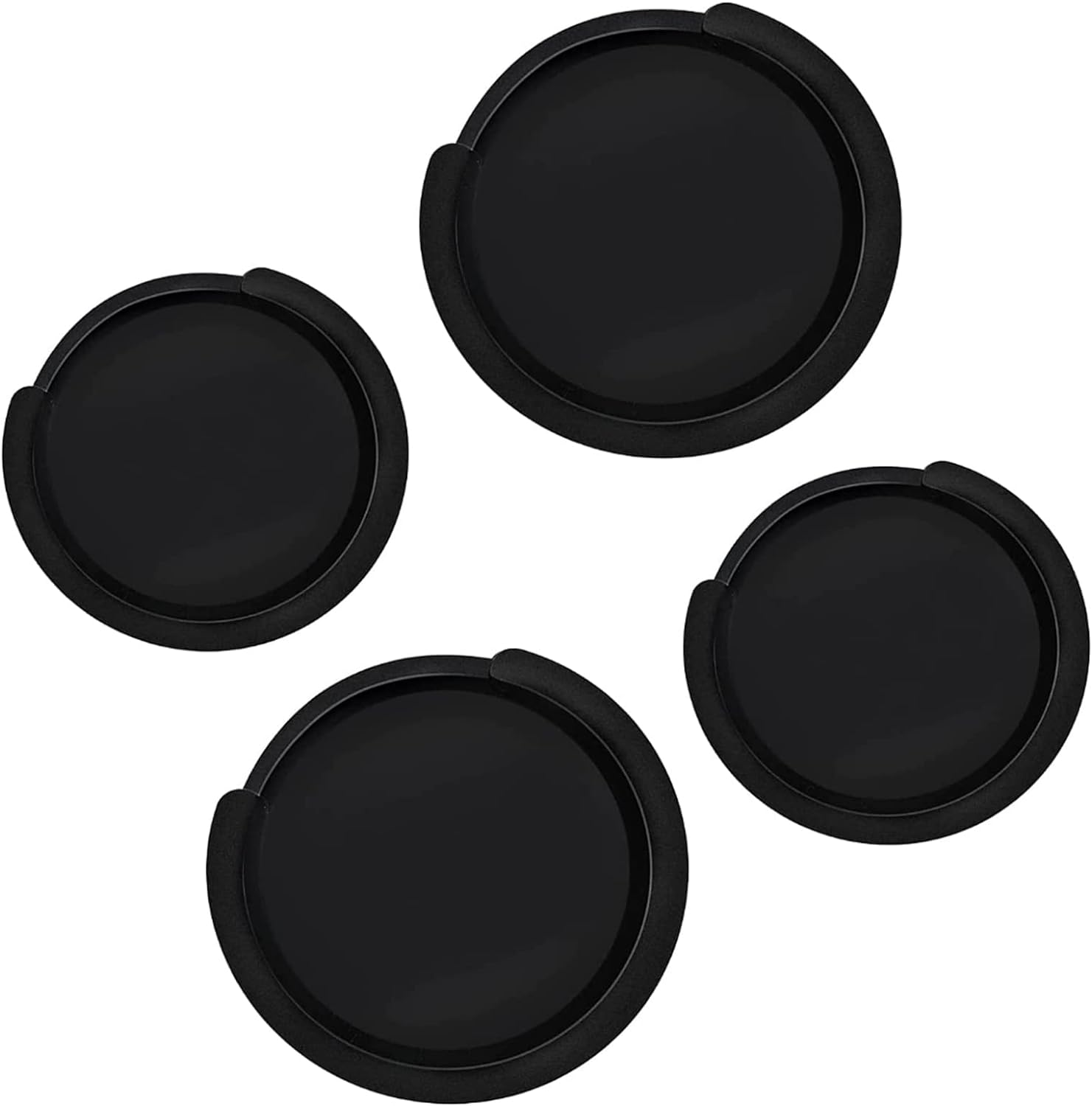 Acoustic Guitar Soundhole Cover, Guitar Mute Soundhole Cover, 2Pcs 38/39 Inch and 2Pcs 40/41 Inch Guitar Soundhole Cover, Guitar Feedback Eliminator