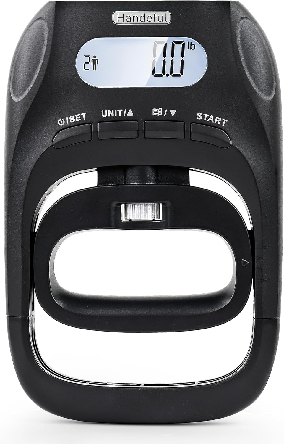 Hand Dynamometer Grip Strength Trainer - 397 Lbs / 180 Kgs Electronic Hand Grip Strength Tester Grip Strengthener Hand Exerciser Meter Digital Hand Grip Training Gauge for Sport Home School Use
