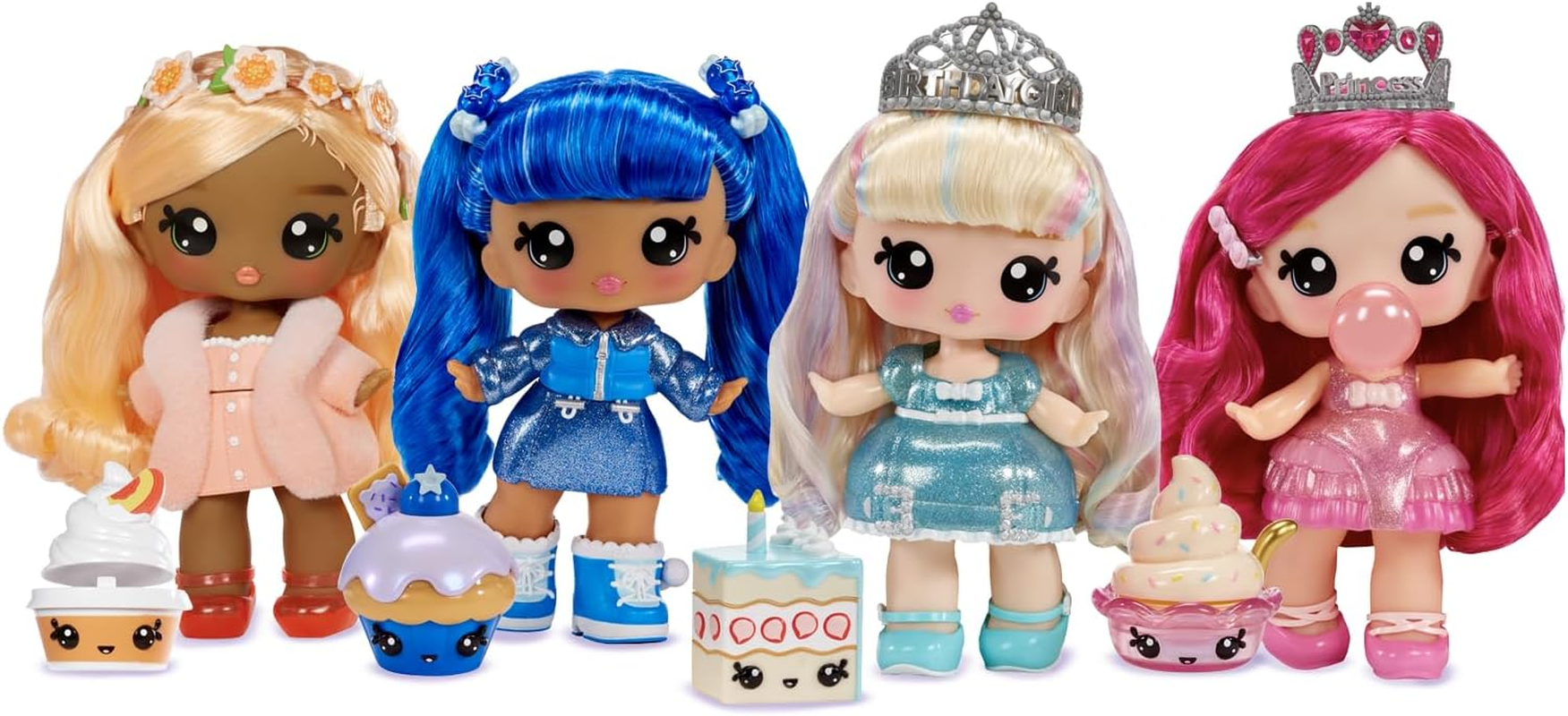Yummiland Large Doll and Num Nom Lipgloss Pet - Bianca Bubblegum and Cake Sli... - Picture 5 of 15