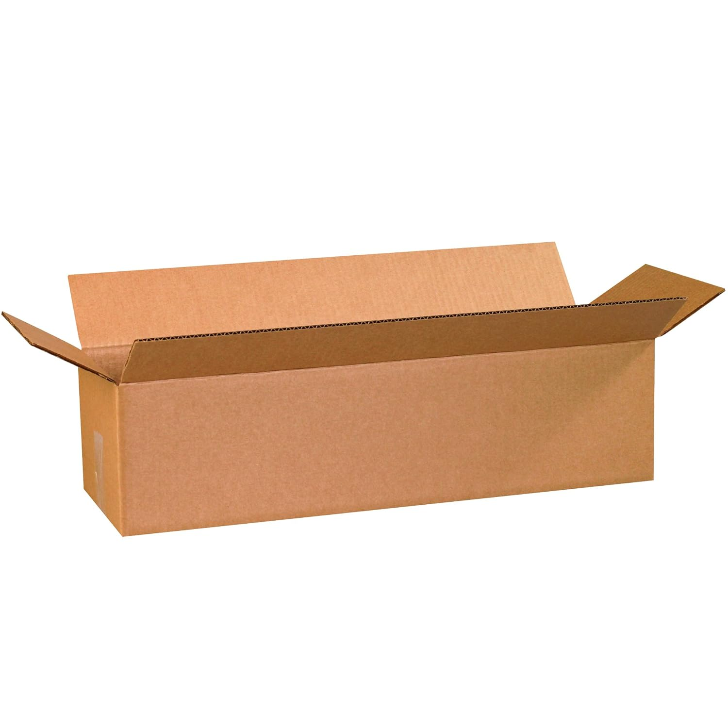 24X8X6 Long Corrugated Boxes, Long, 24L X 8W X 6H, Pack of 25 | Shipping, Packaging, Moving, Storage Box for Home or Business, Strong Wholesale Bulk Boxes