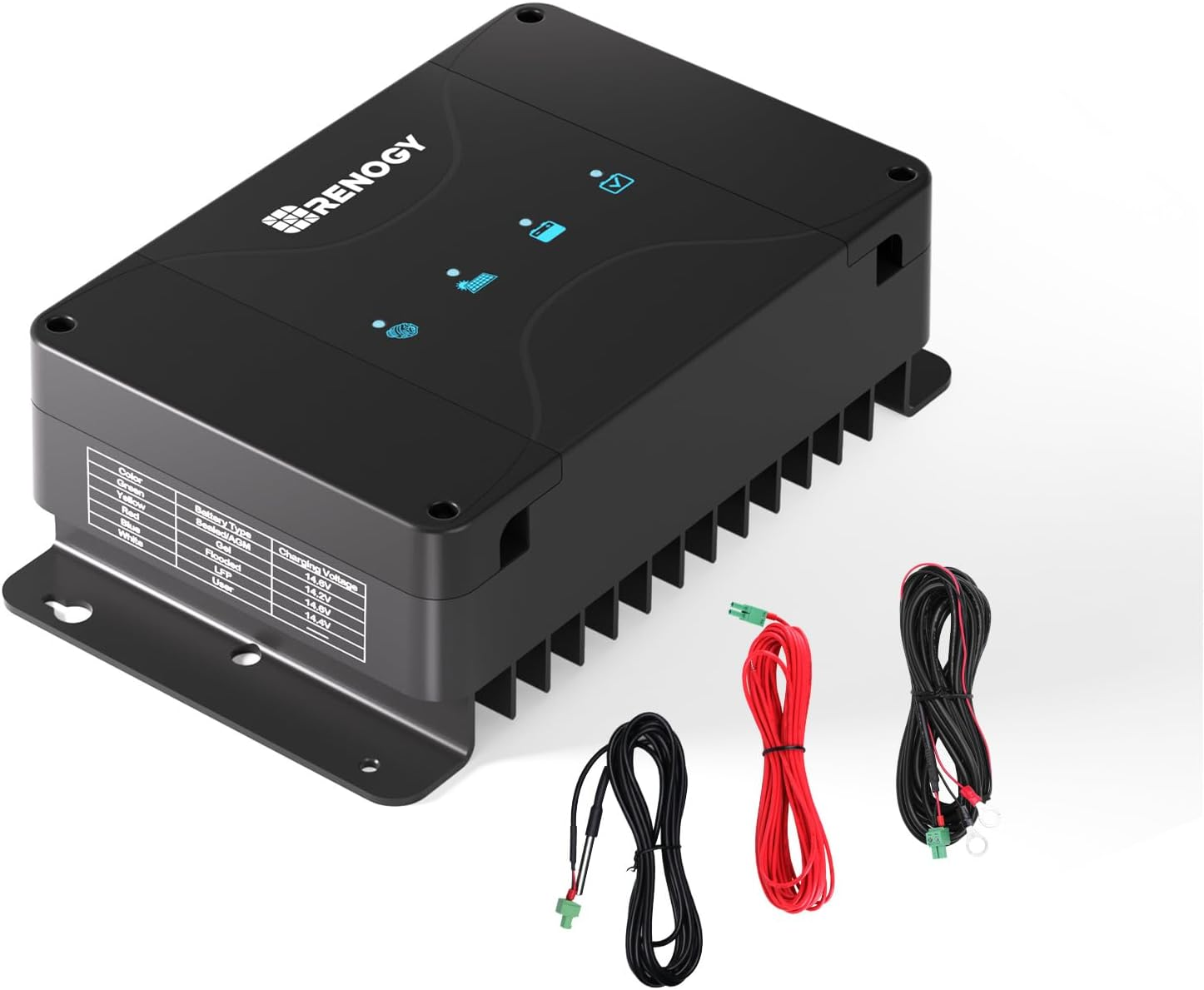 Renogy DCC Running Charger 12V 30A Built-in MPPT Charge Controller/Isolator, ... - Picture 2 of 13