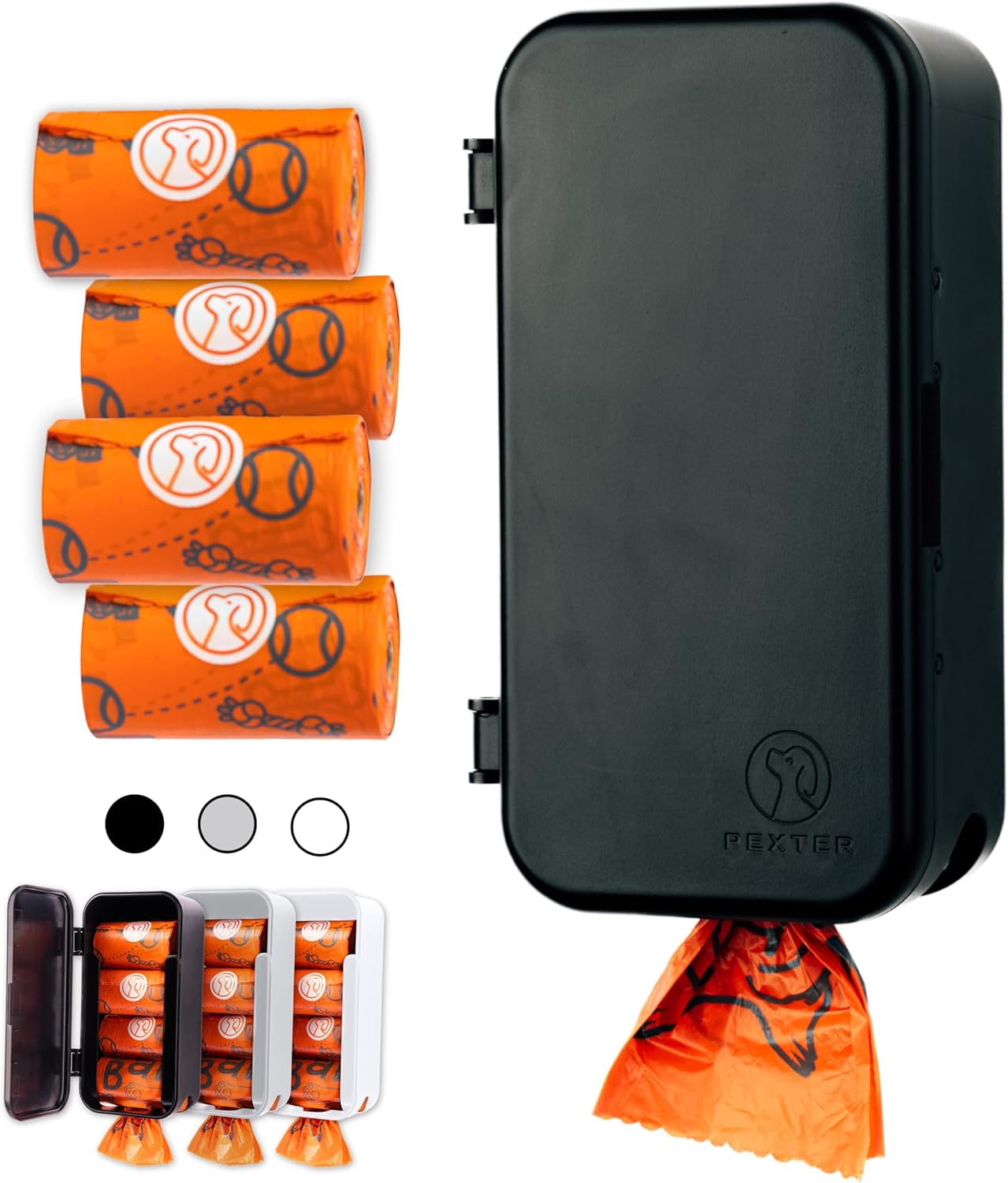 Pexter Dog Poop Bag Dispenser, Outdoor or Indoor Pet Waste Bag Dispenser Stat... - Picture 2 of 14