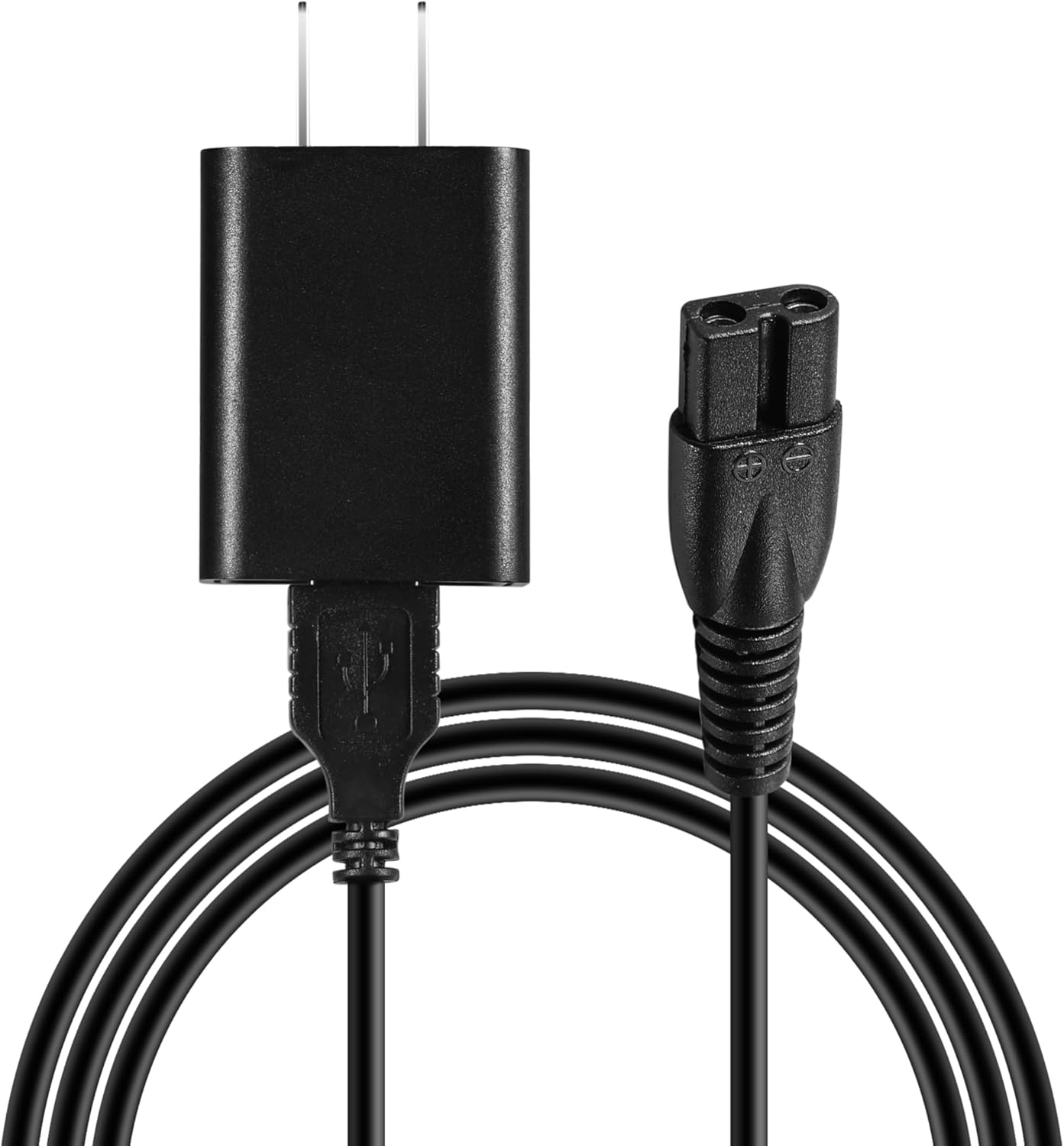 Replacement MANSCAPED Lawn Mower 3.0 Charger USB Charging Cable Compatible with MANSCAPED the Lawn Mower 3.0/2.0 Electric Groin Hair Trimmer Charger Cord Power Adapter Supply