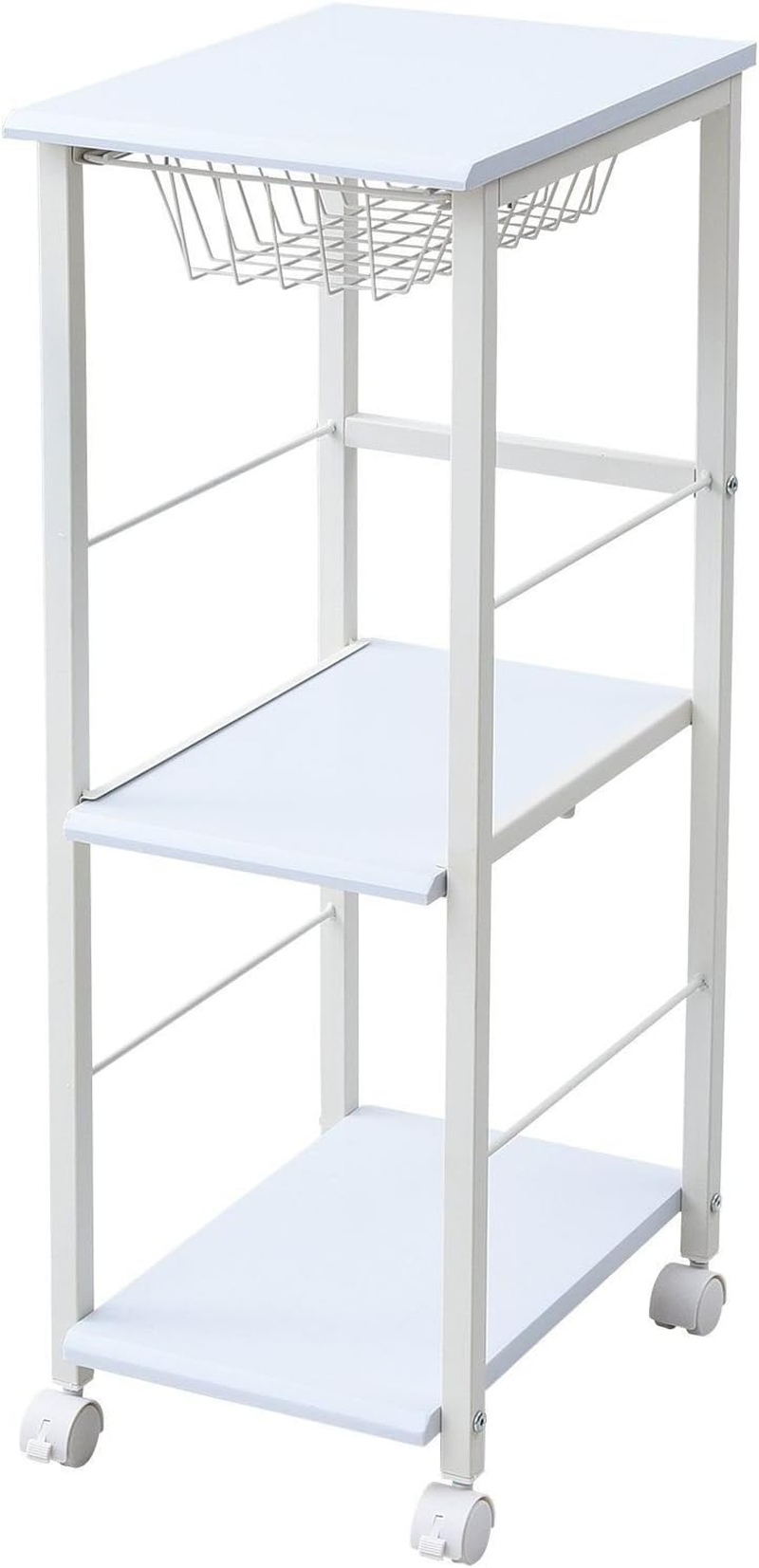 Yamazen KPB-2942(NM/IV) Berry Kitchen Slim Kitchen Stocker, Width 11.8 x Dept... - Picture 9 of 10