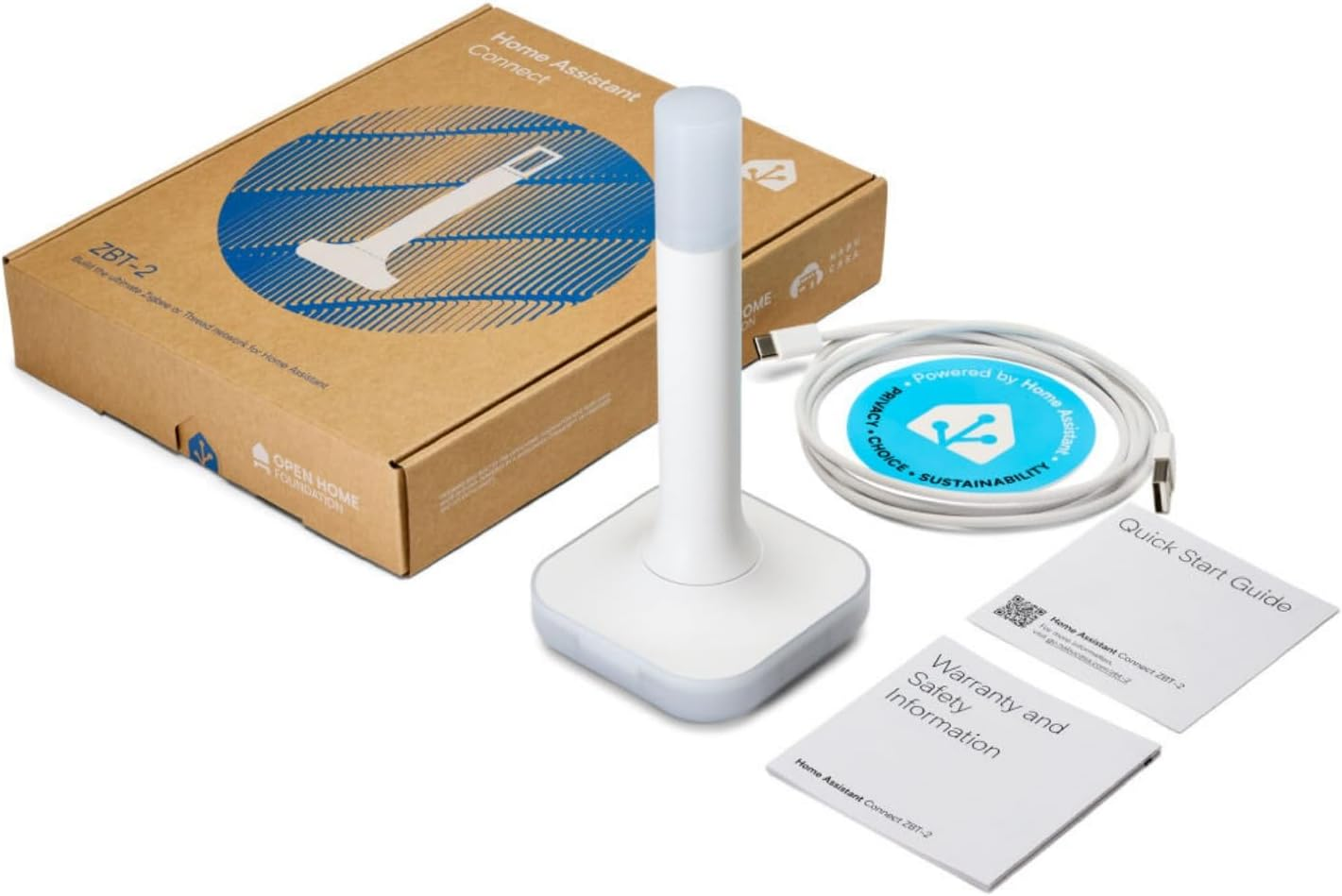 Home Assistant ZBT-2 USB Adapter Zigbee & Thread