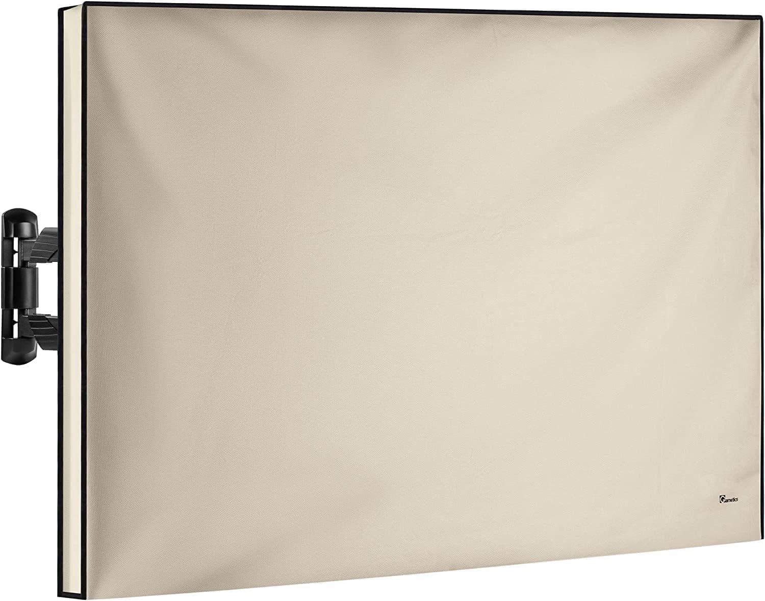 Outdoor TV Cover 43 Inch – Waterproof, Weatherproof TV Enclosures with Smart Shield Screen Protectors, Ideal for Outdoor Use, Moving, and Storage - Beige