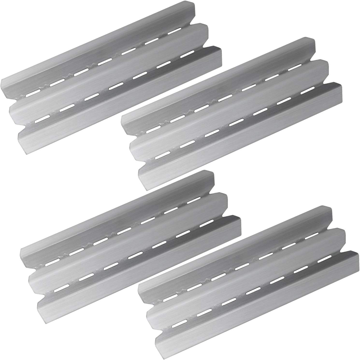 15.875 Inches Stainless Steel Heat Plate Shield Tents  for Broil-Mate, Huntington, Rebel Grill Parts, Broil King, Sterling, Patriot, Baron and Others Gas Grill Models, 4-Pack