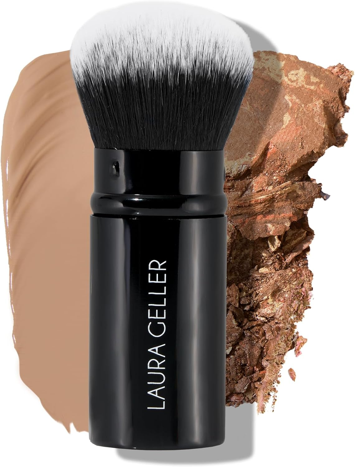 LAURA GELLER NEW YORK Retractable Black Kabuki Brush for Liquid, Cream and Po... - Picture 17 of 18