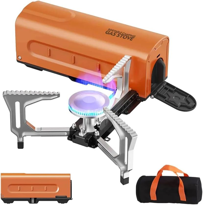 Solohike Portable Camping Stove Camping Cassette Stoves with Carrying Bag for... - Picture 2 of 14
