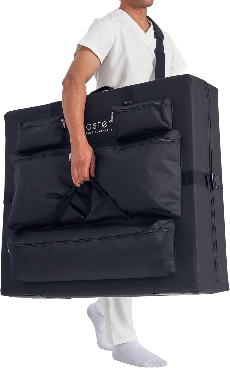 Universal Massage Table Carry Case, 5 Pockets Carrying Bag for Massage Table, 25