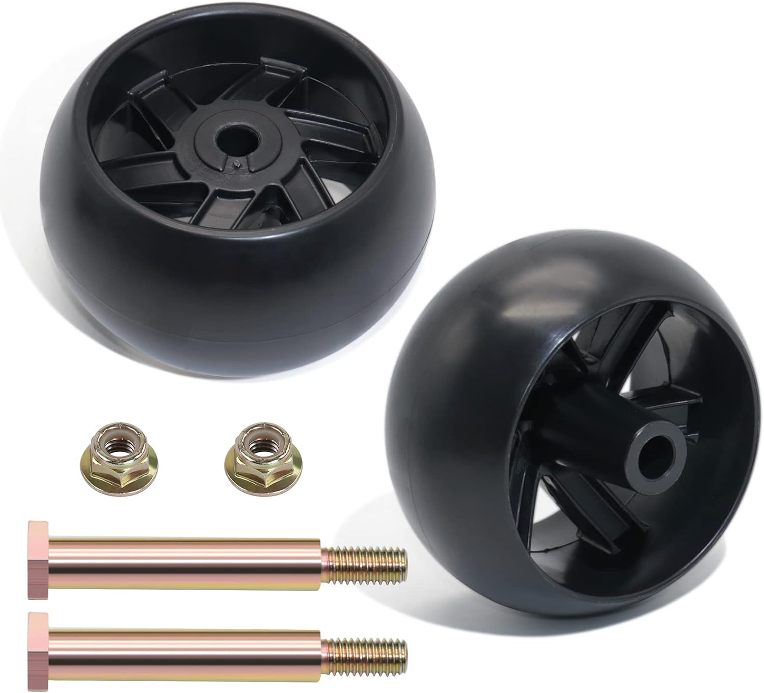 2 Pack Deck Gauge Wheels Kit Fit for Most 42