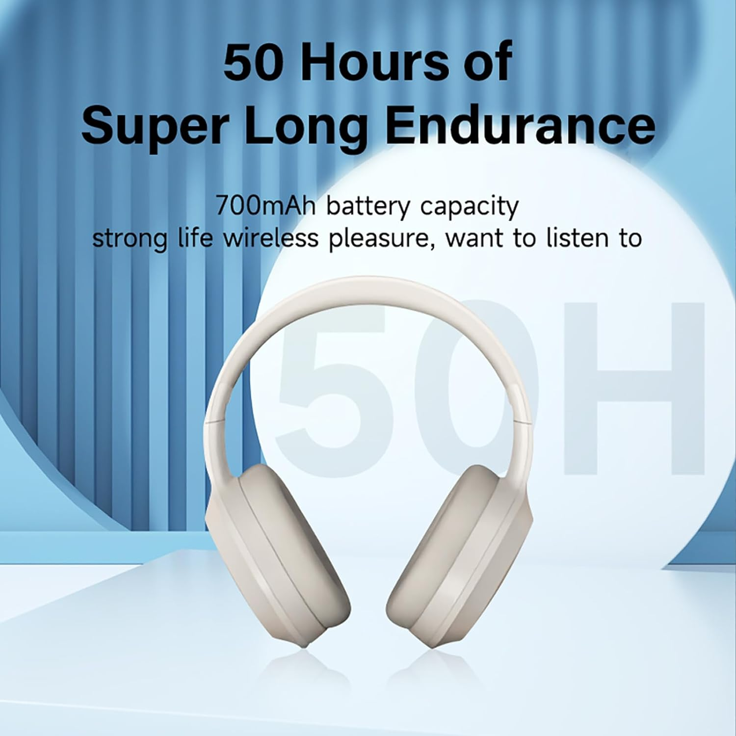 Nokia E1200ANC Wireless Bluetooth Headphones Over Ear, Headset with Micphone,... - Picture 6 of 14