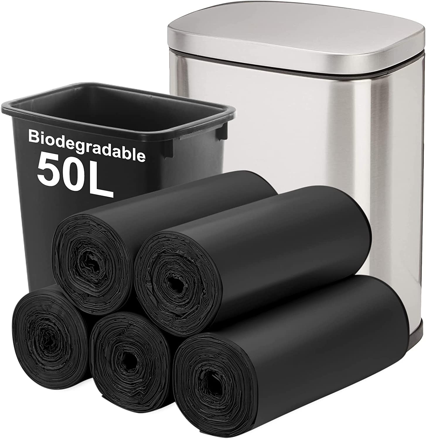 Bin bags 5L,120PCS, Bin Liner For Countertop Bin.Aievrgad Trash/Garbage/rubbi... - Picture 24 of 24