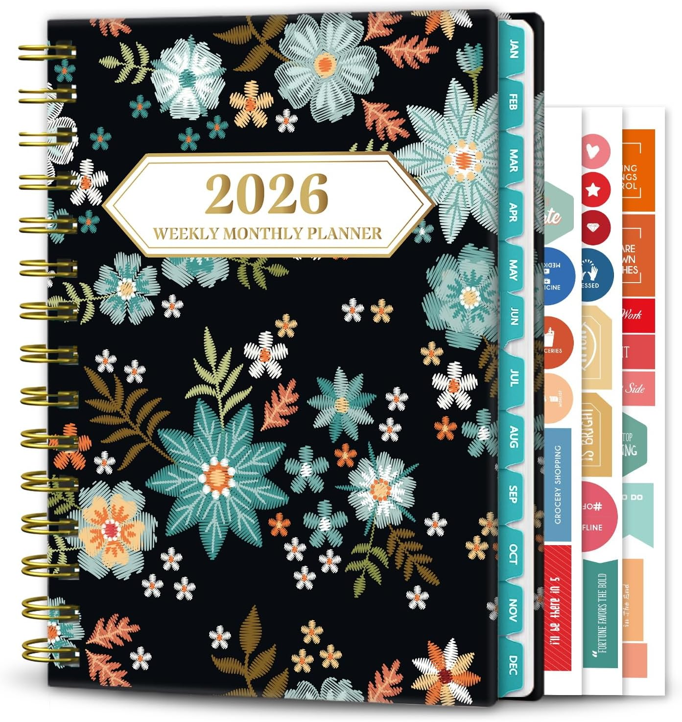 2026 Planner, Daily Weekly and Monthly Planner，Jan 2026 - Dec 2026, 8.4