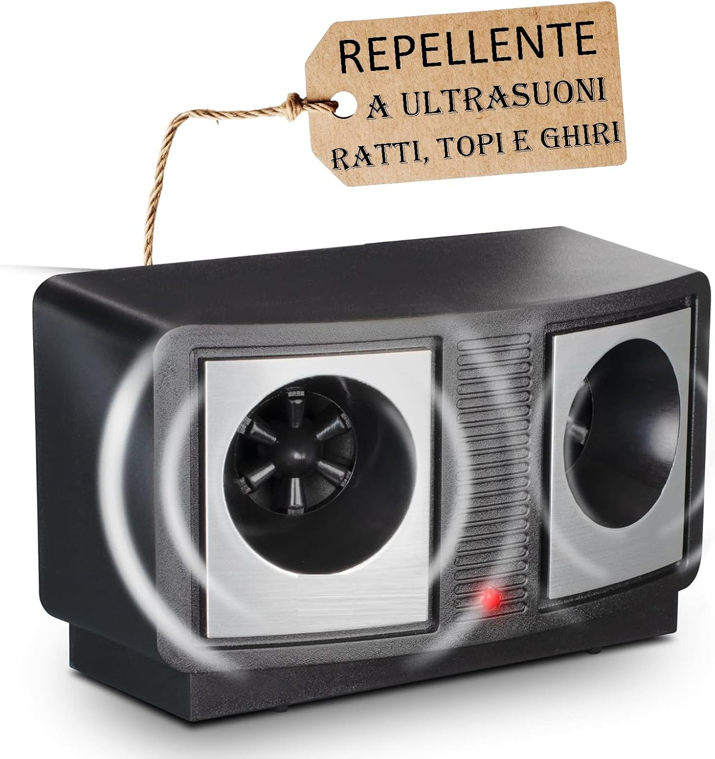 Repellente Ultrasuoni Ratti Topi E Ghiri Ideale Anche per Interni Repellente Roditori Sadokan