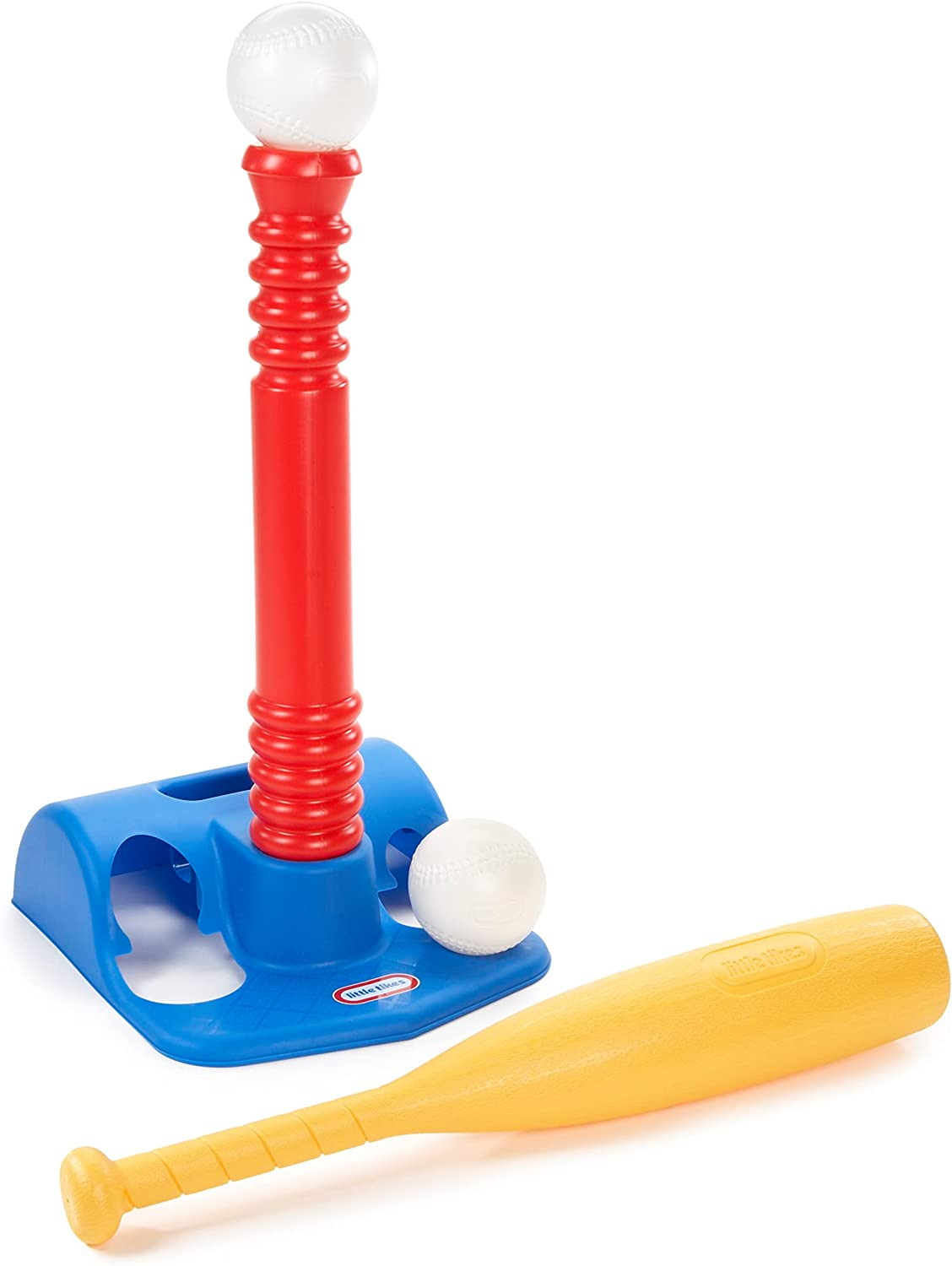 Little Tikes Totsports T-Ball Set, Red Red/Blue, 11Inx12Inx22