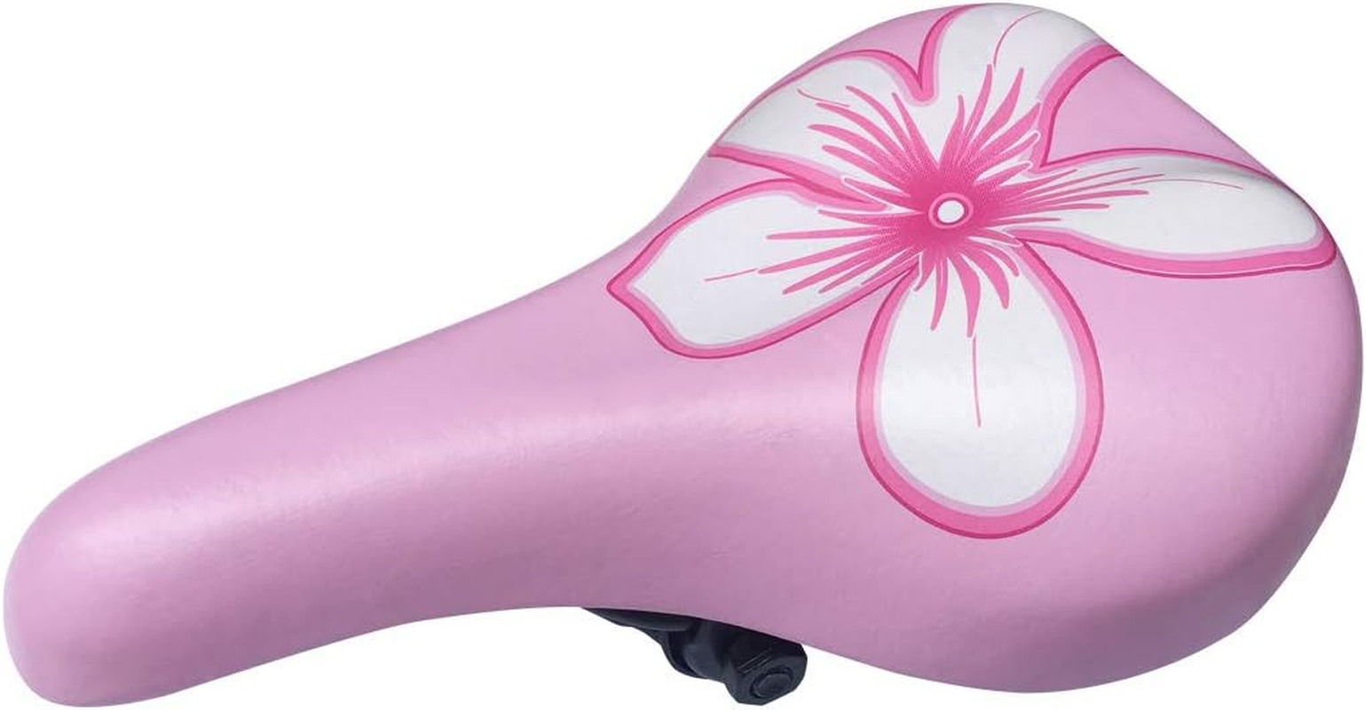 Kids Bike Saddle Little Rider Child Bike Seat for Boys and Girls 14” to 24” Bicycles (Pink)