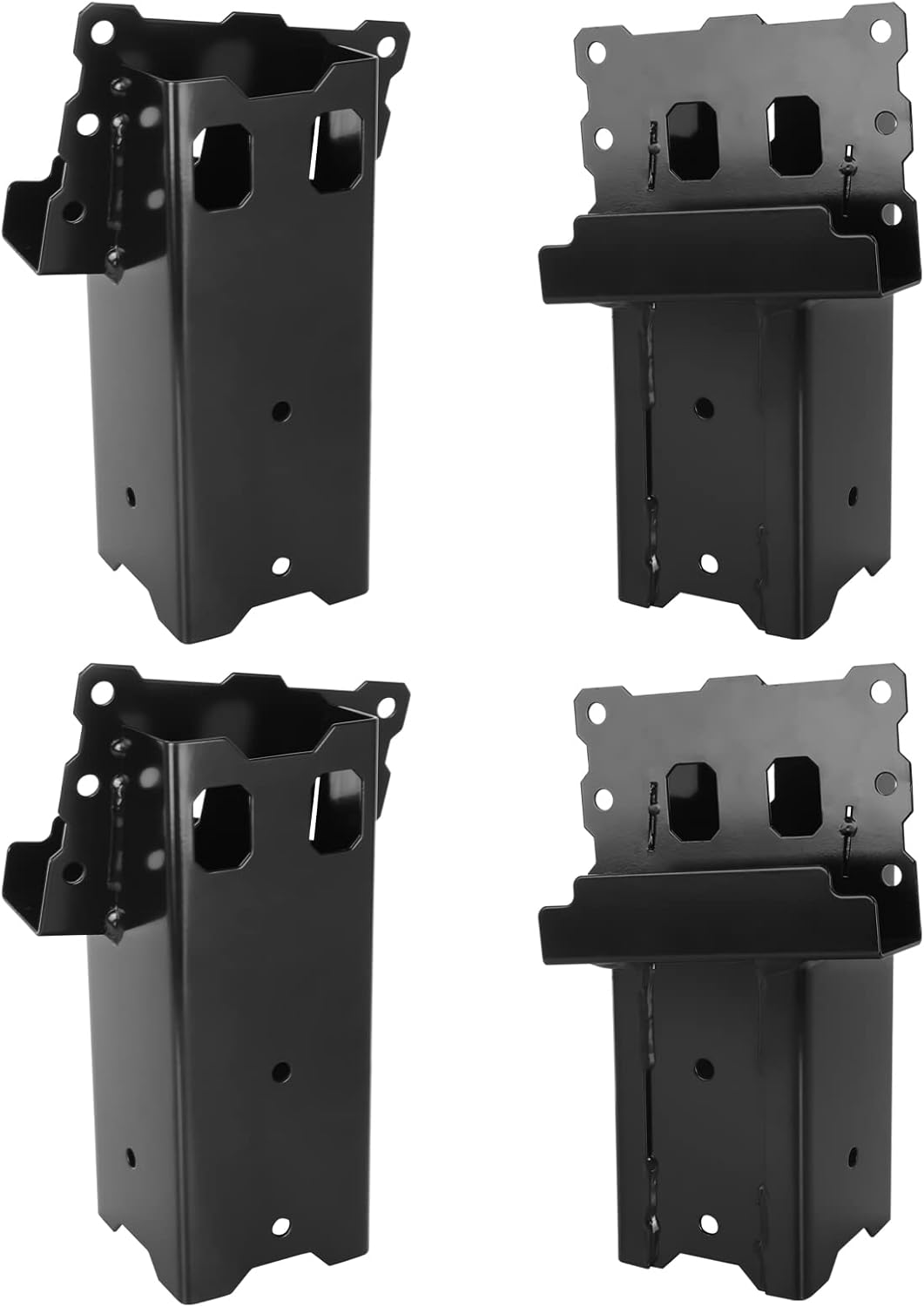 Hunting Blind Accessories 4x4 Deer Stand Brackets - Powder Coated Steel ...
