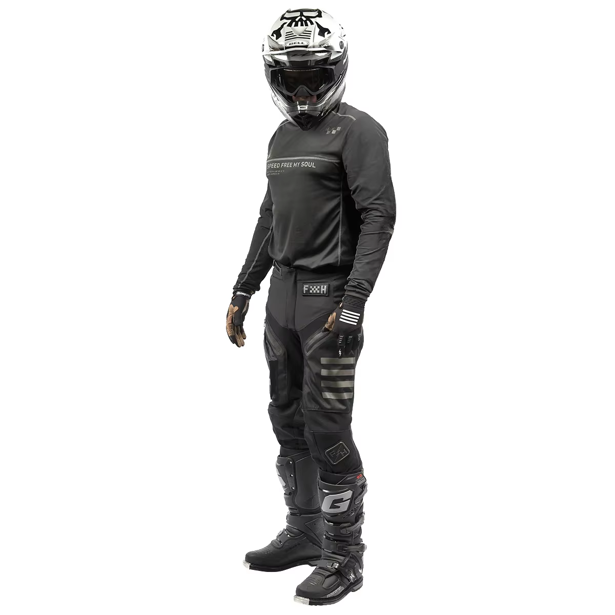 Shift MX Off Road Motocross Gear Set Moto Kit Enduro Jersey Dirt Bike Suit