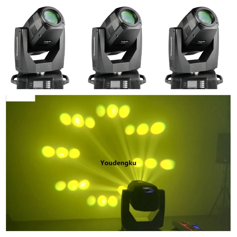 4 pieces Beam 380W moving head dj light rotation rainbow effect dmx 20R dj beam ights